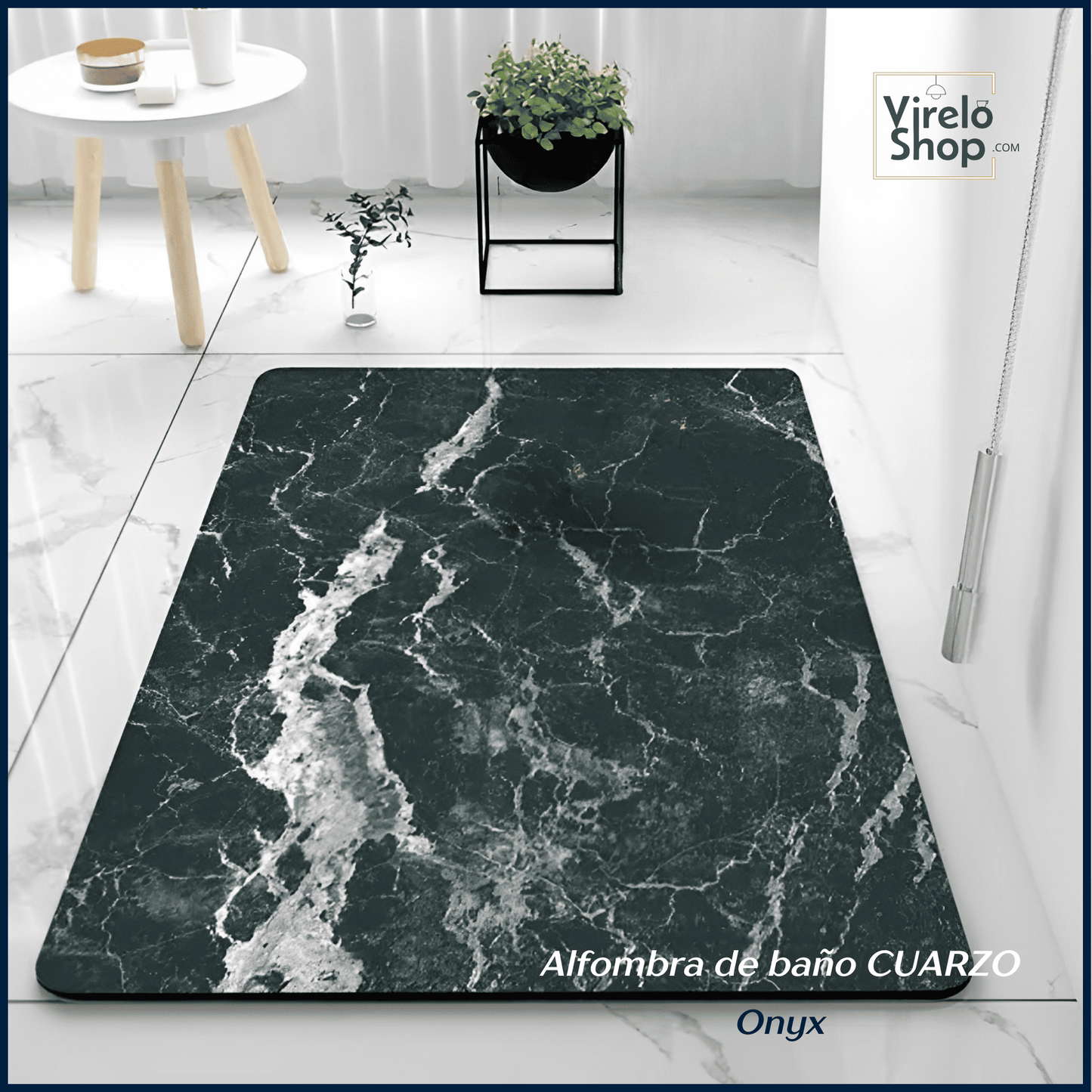 Alfombra de baño - CUARZO