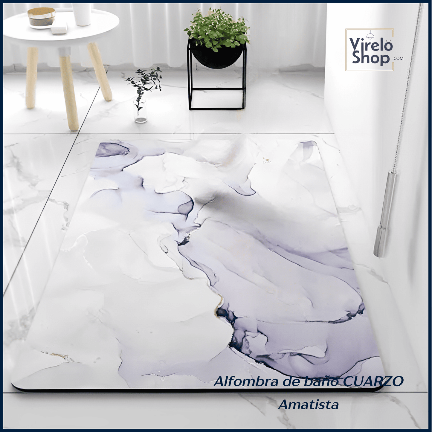 Alfombra de baño - CUARZO