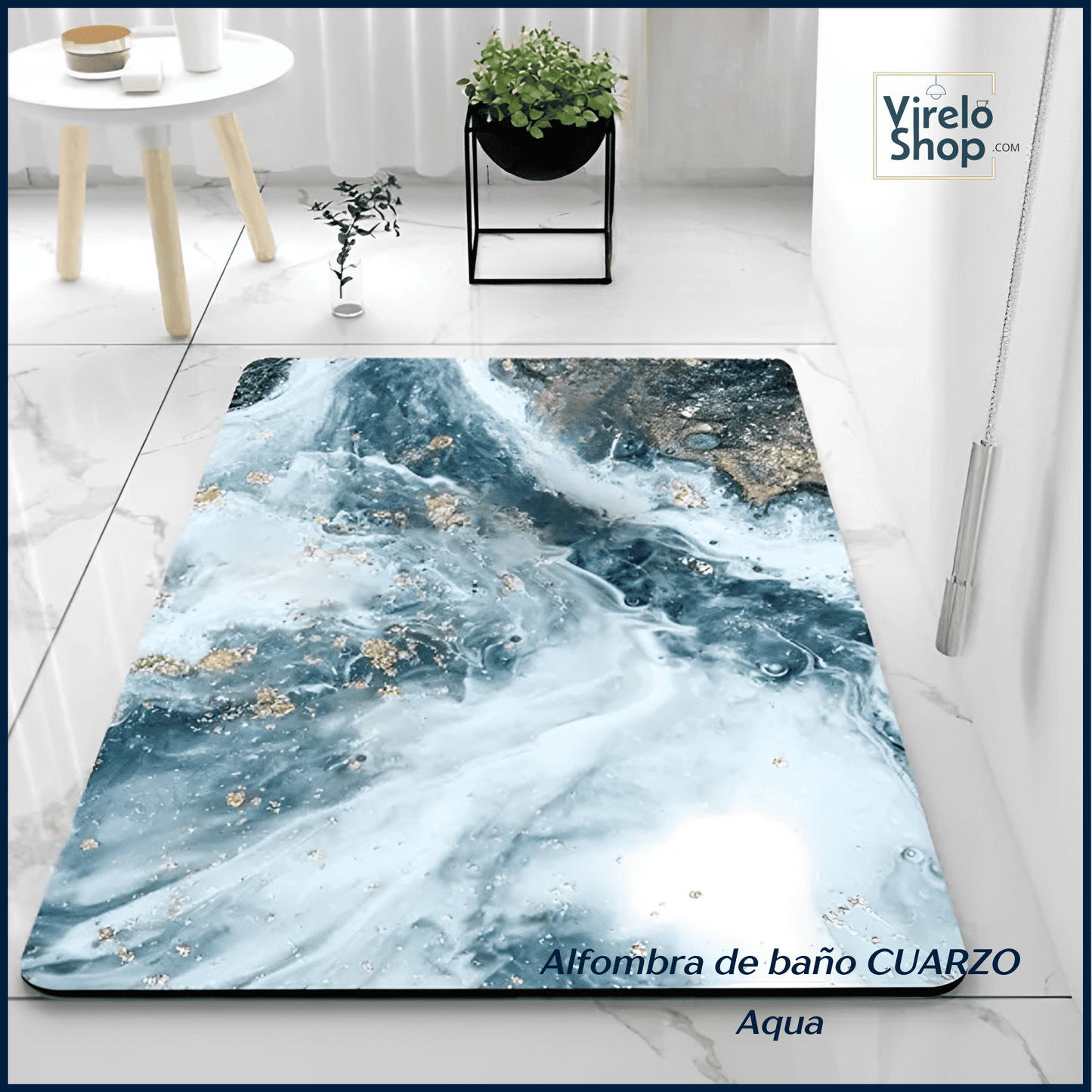 Alfombra de baño - CUARZO