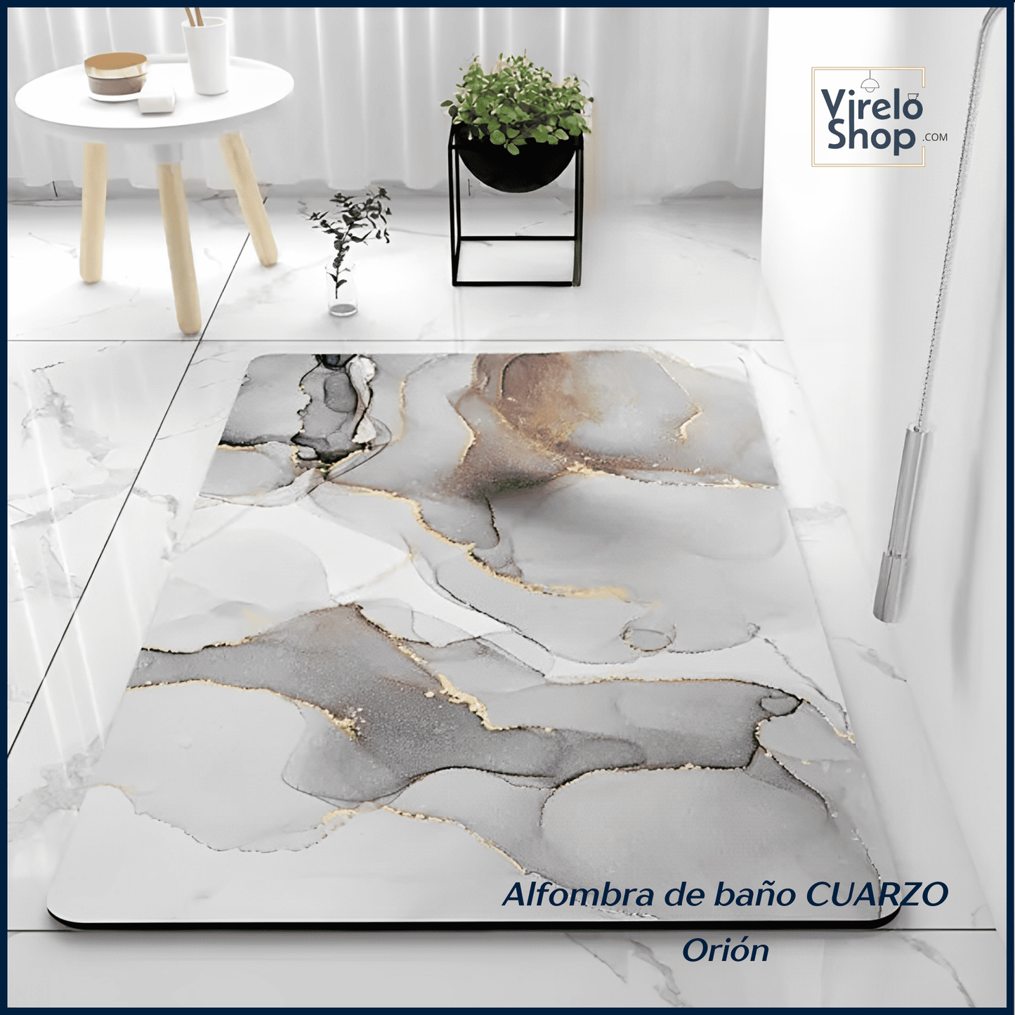 Alfombra de baño - CUARZO