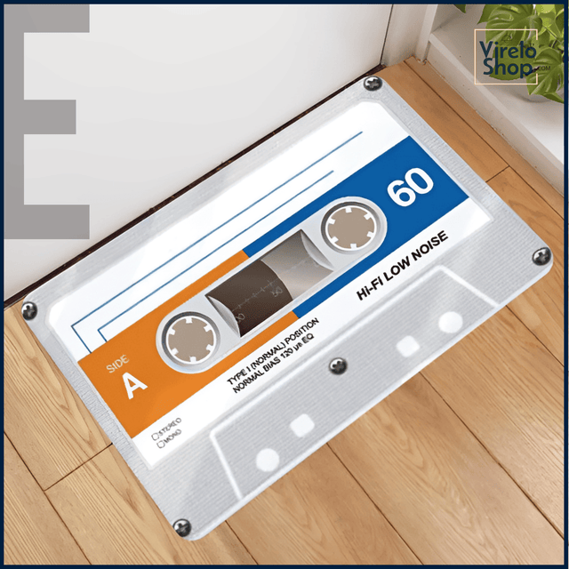 Alfombra de baño antideslizante estilo vintage - 90's