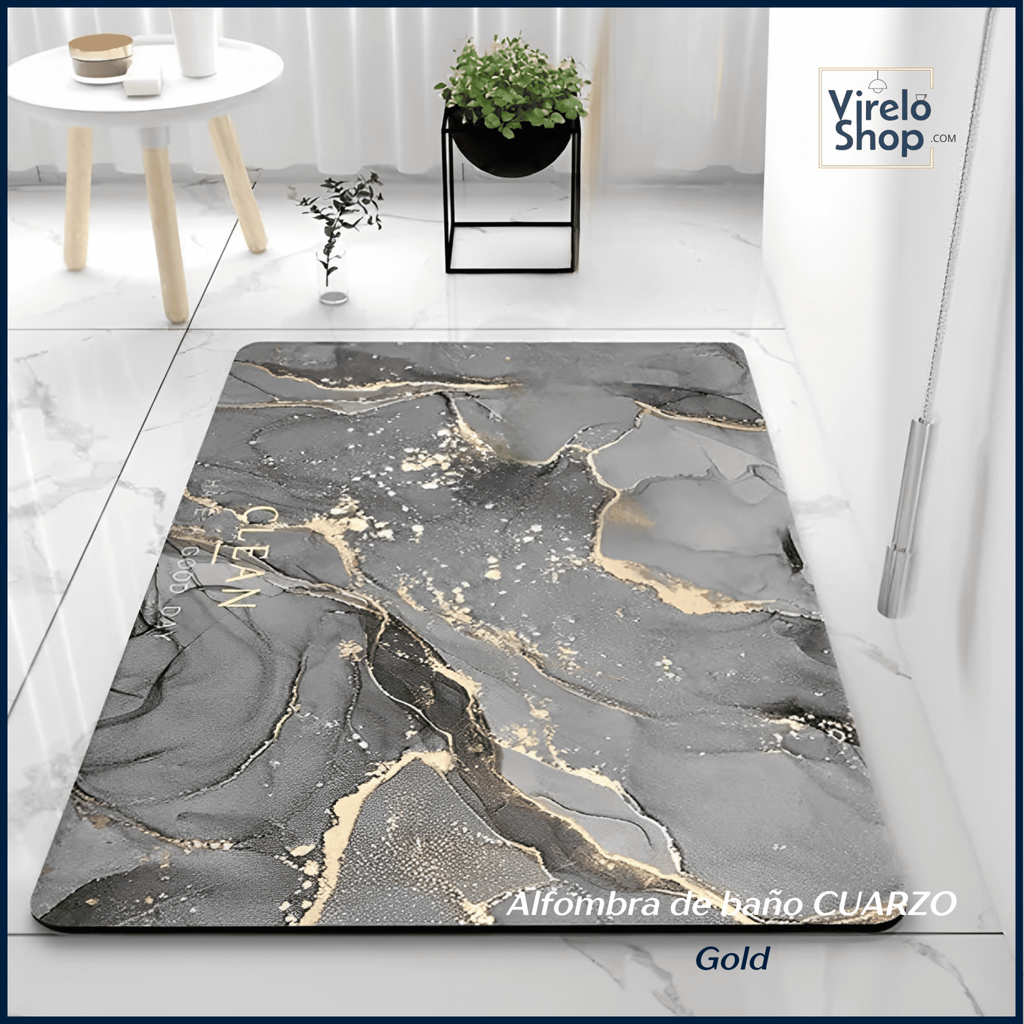Alfombra de baño - CUARZO