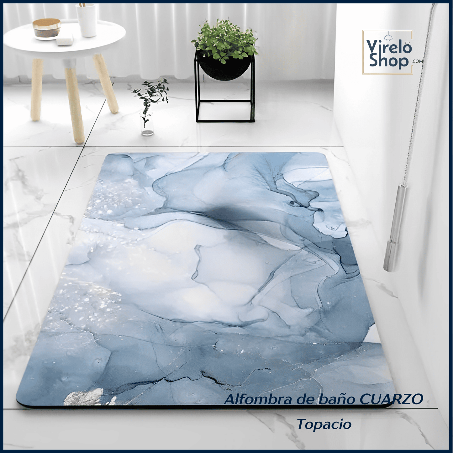 Alfombra de baño - CUARZO