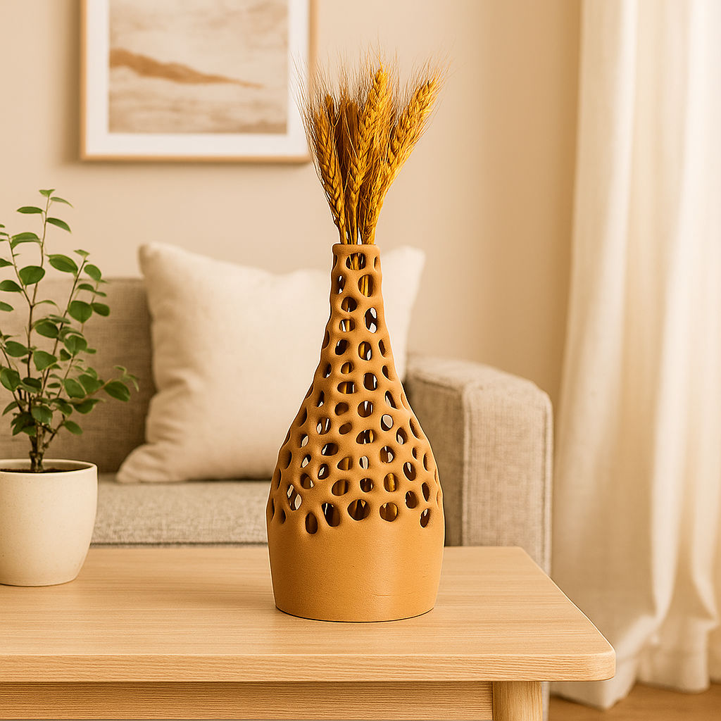 Jarrón decorativo de diseño VORONOI