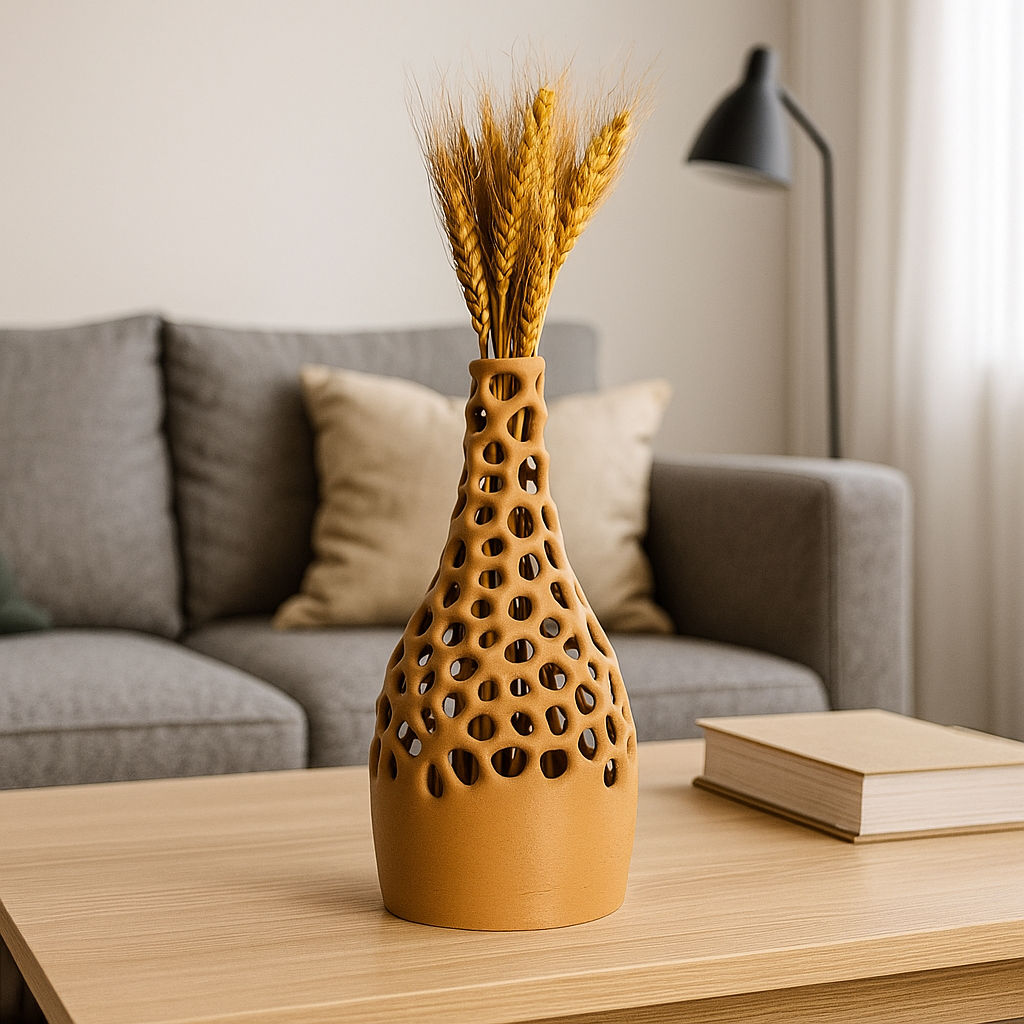 Jarrón decorativo de diseño VORONOI