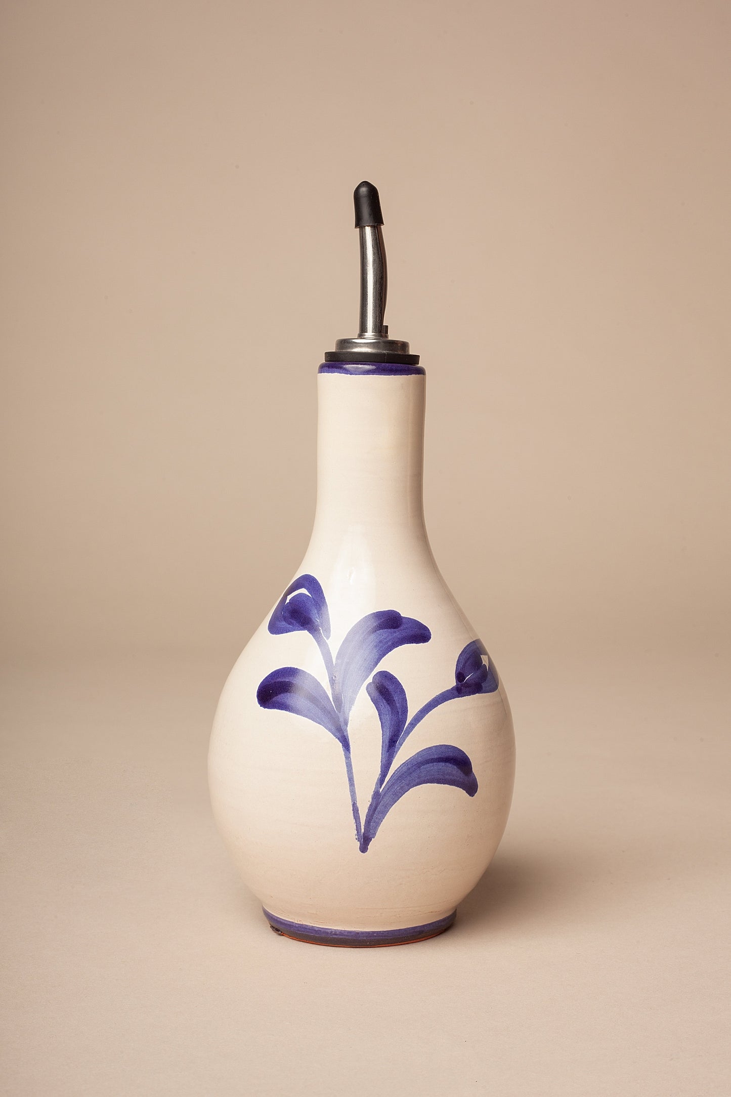 Bidon d'huile en céramique bleu Granada