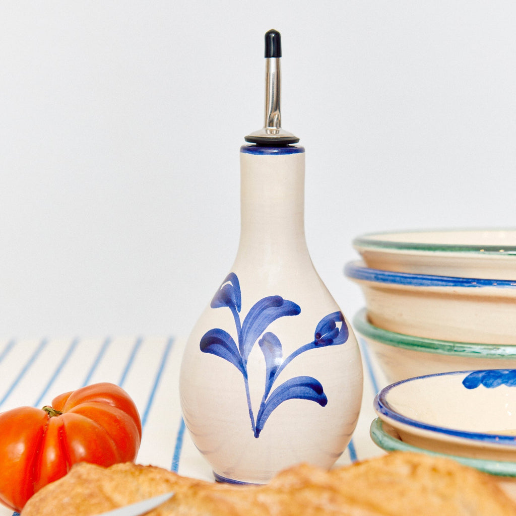 Blaue Granaíno-Keramikölkanne