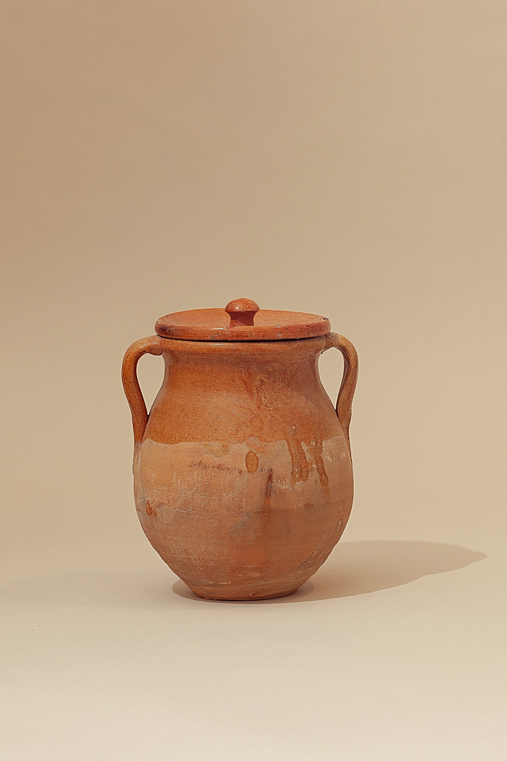 Tontopf mit Deckel - LORA