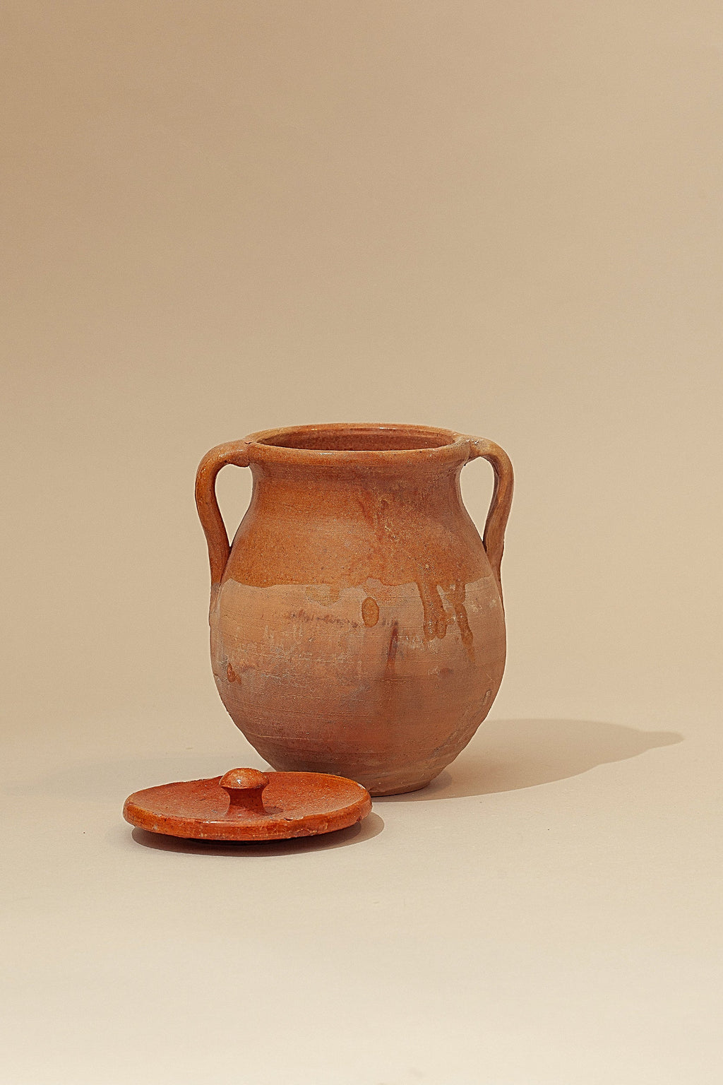 Tontopf mit Deckel - LORA