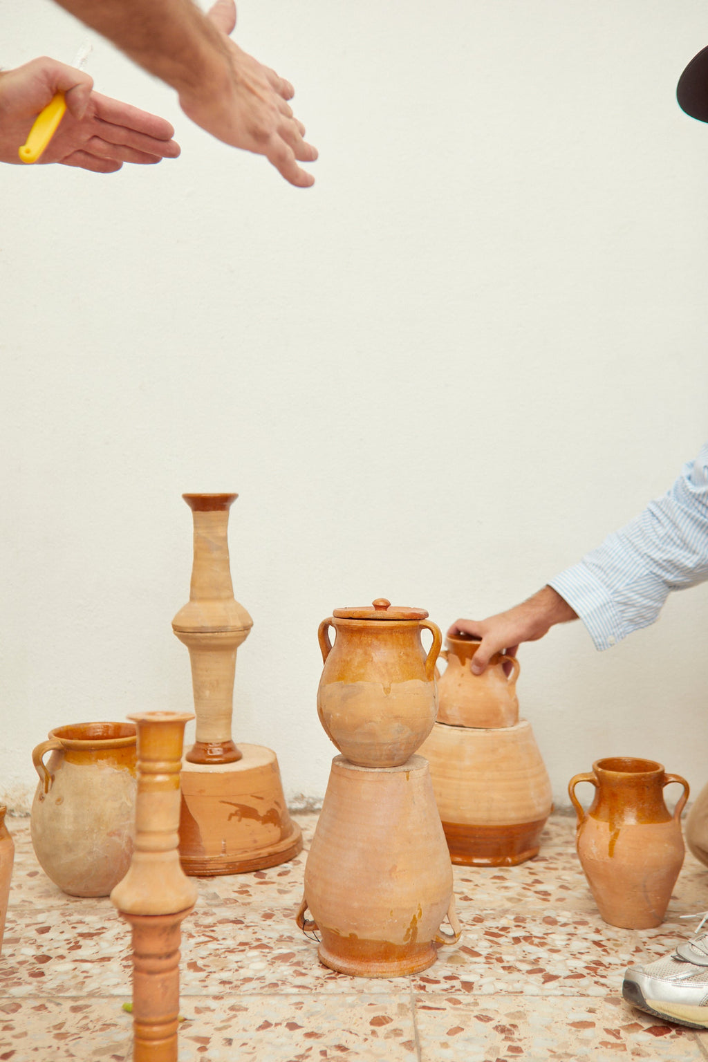 Tontopf mit Deckel - LORA