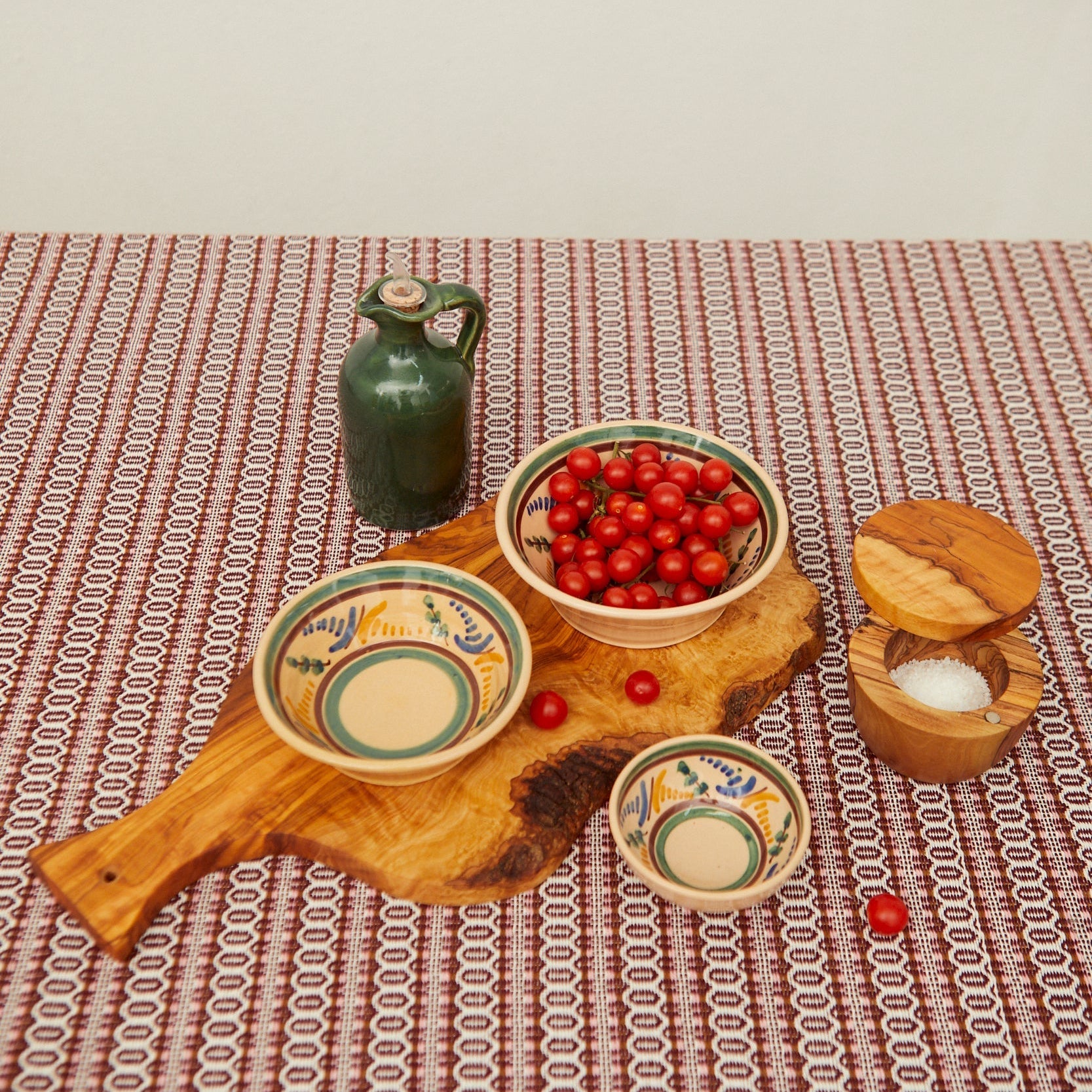 Medina gemustertes Keramikschüsselset