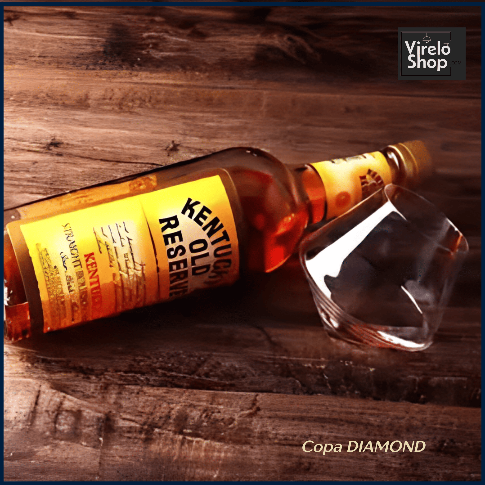 Copa de cristal - DIAMOND