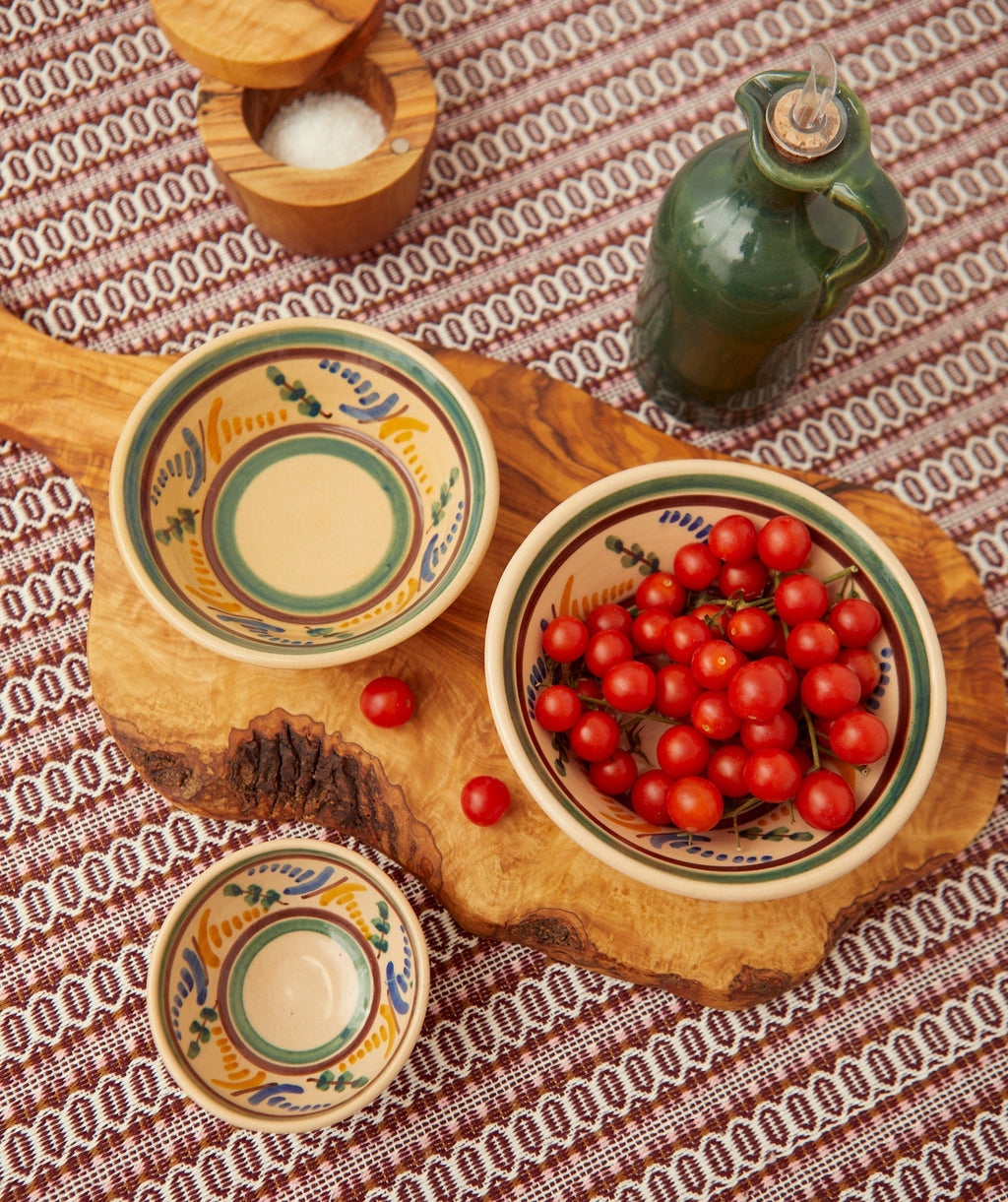 Medina gemustertes Keramikschüsselset