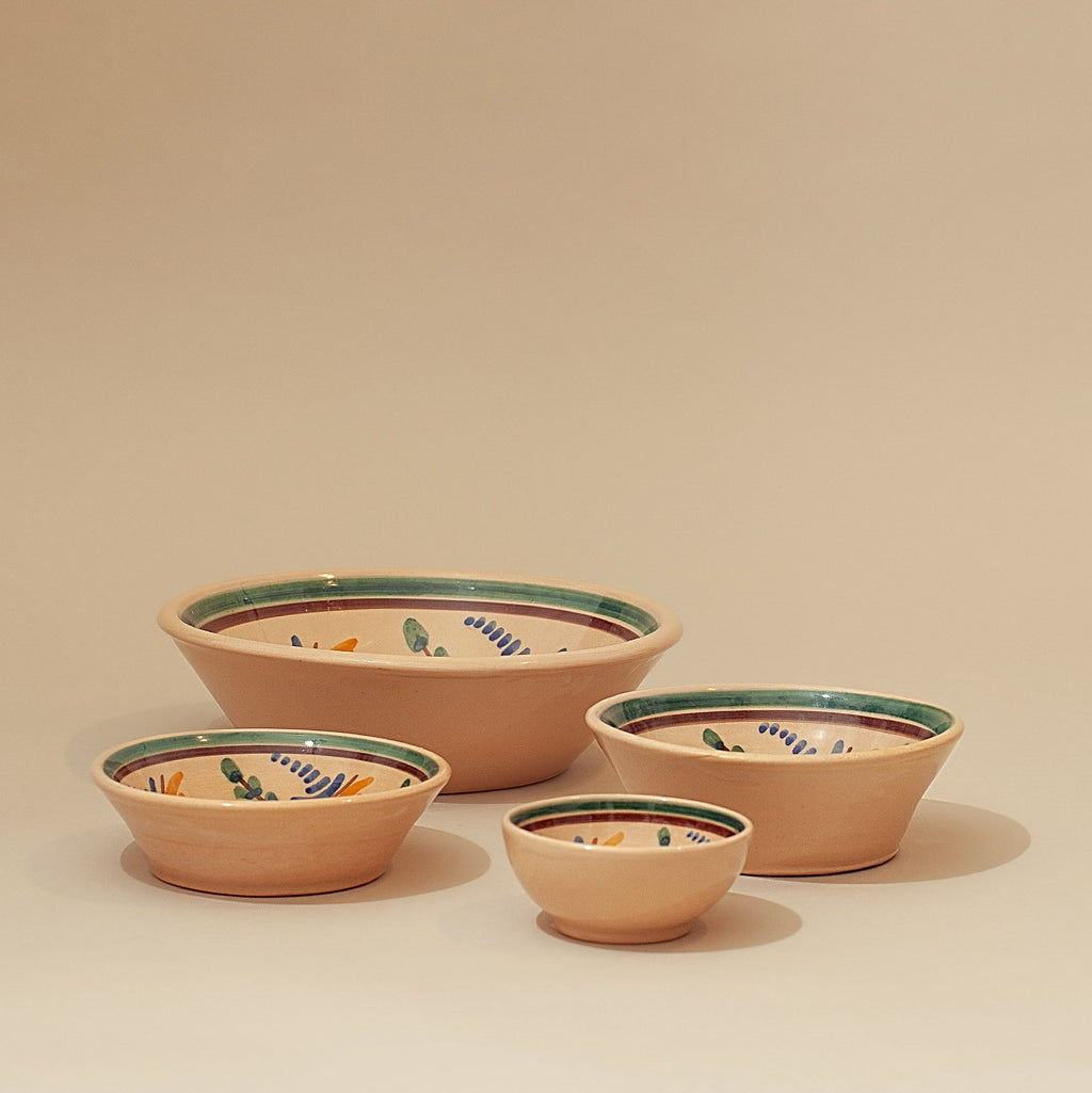 Medina gemustertes Keramikschüsselset