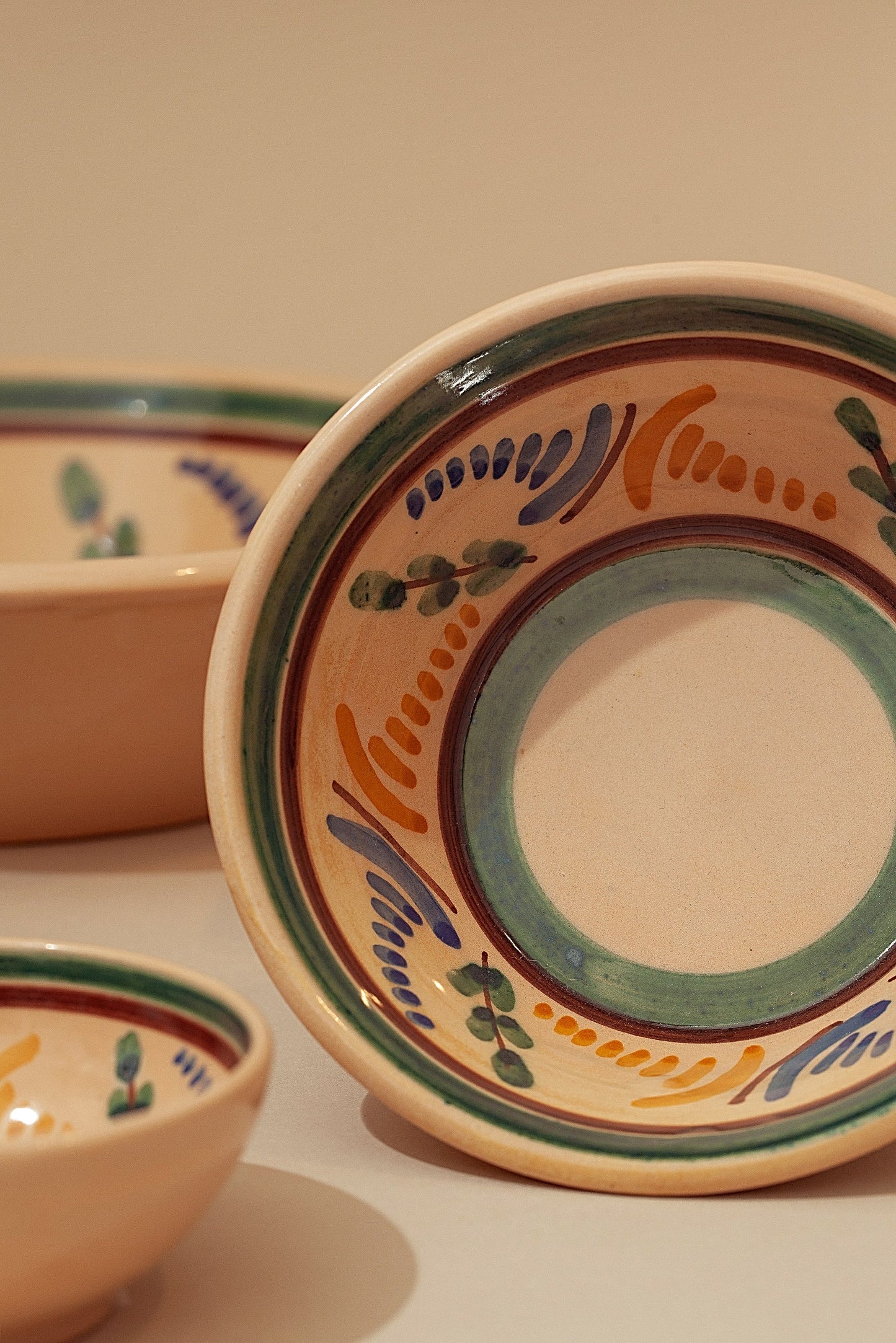 Medina gemustertes Keramikschüsselset