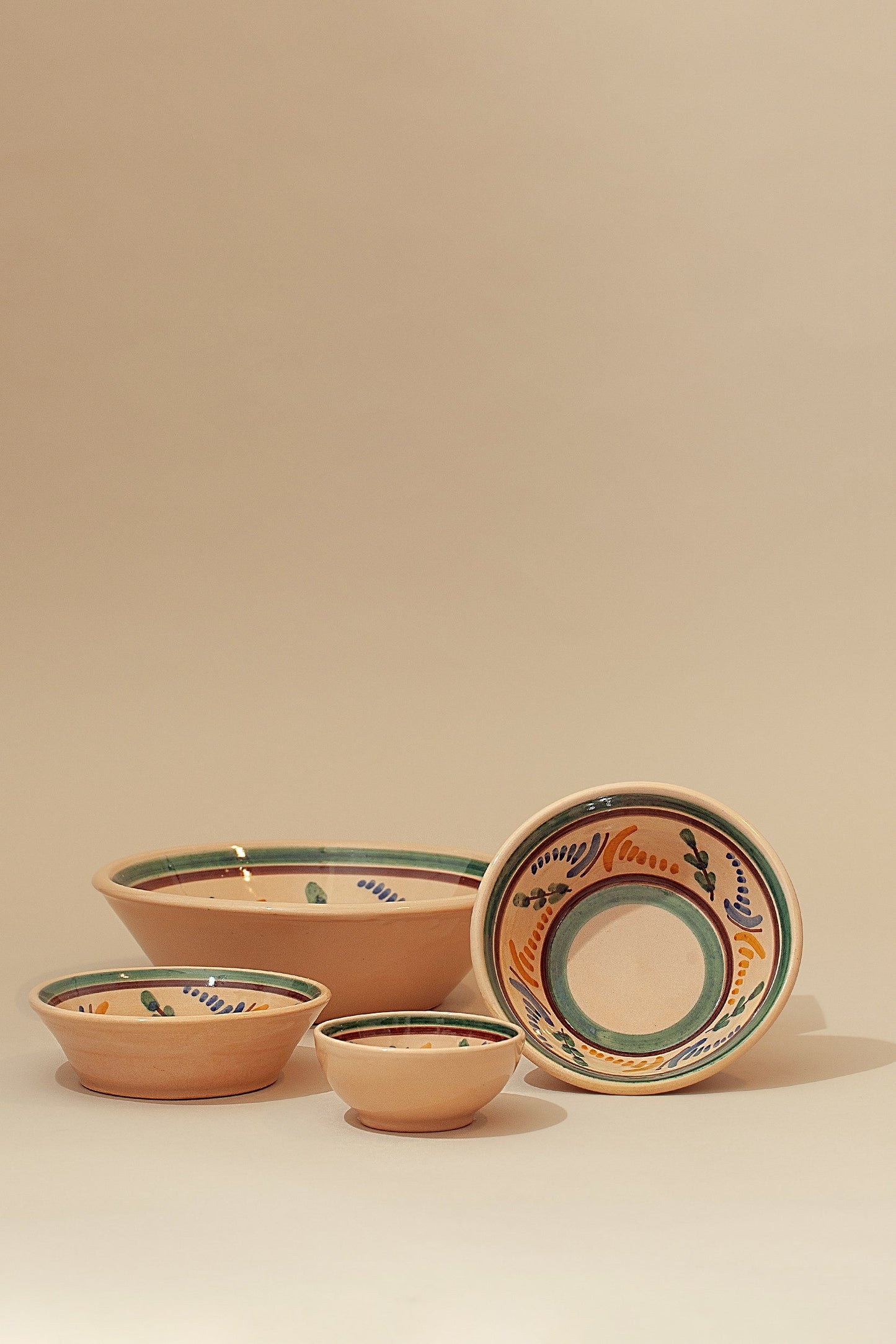 Medina gemustertes Keramikschüsselset