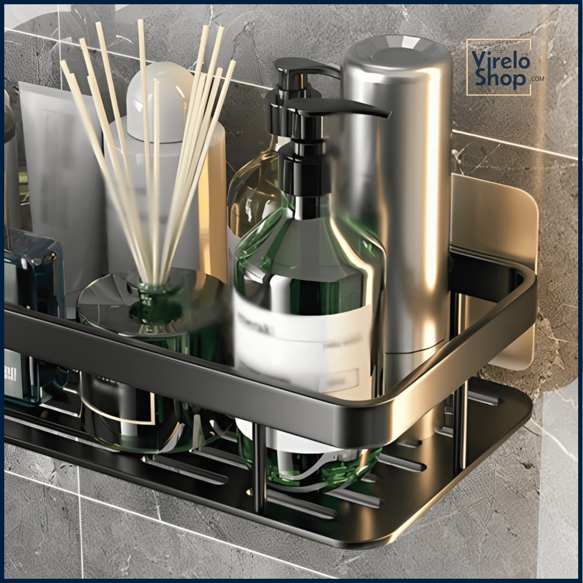 Estante de Baño - CROMO