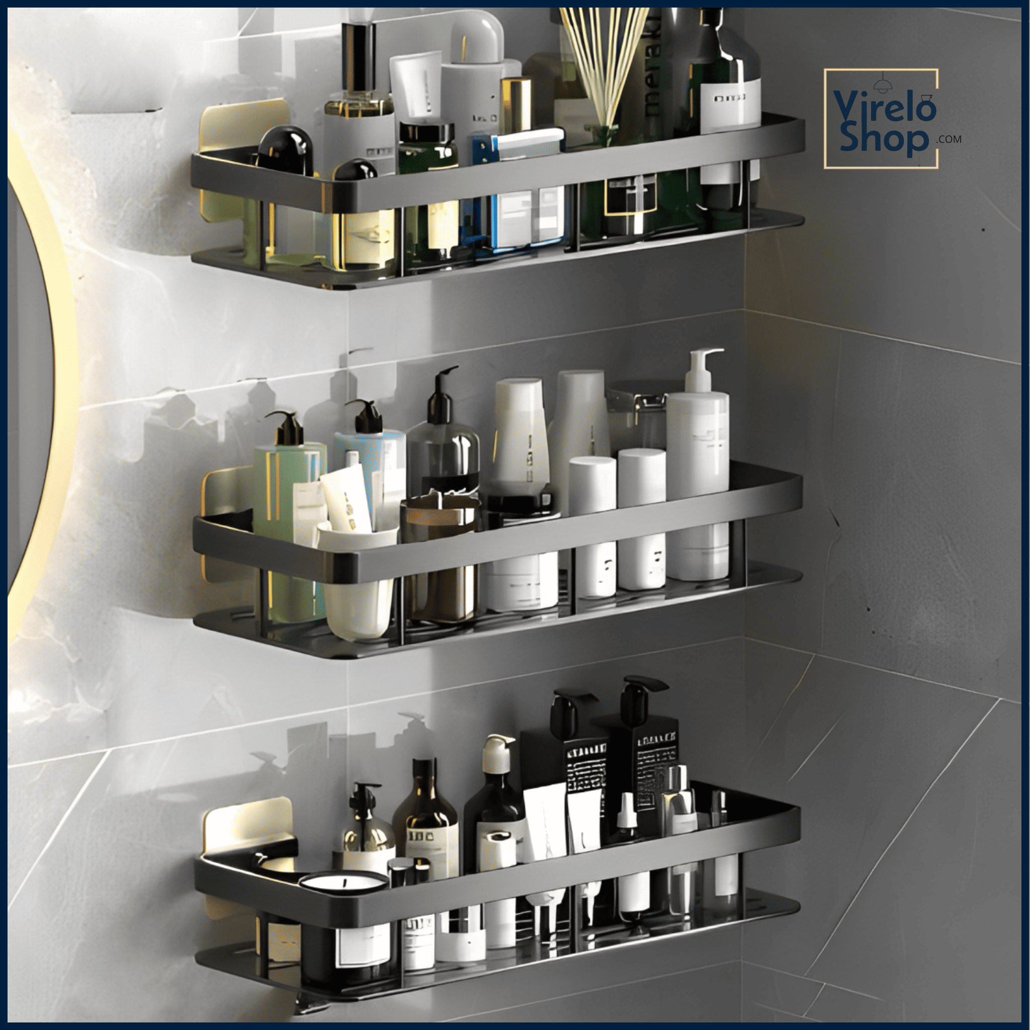 Estante de Baño - CROMO