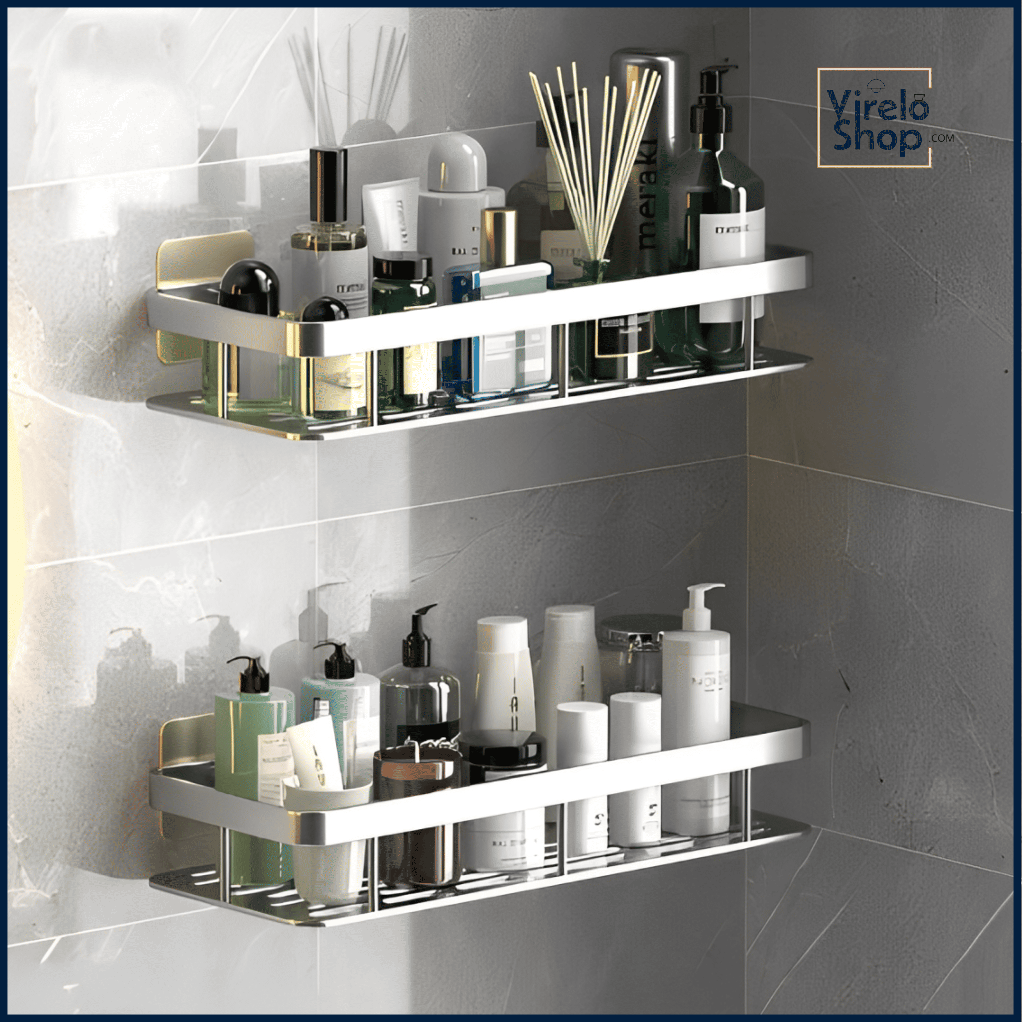 Estante de Baño - CROMO