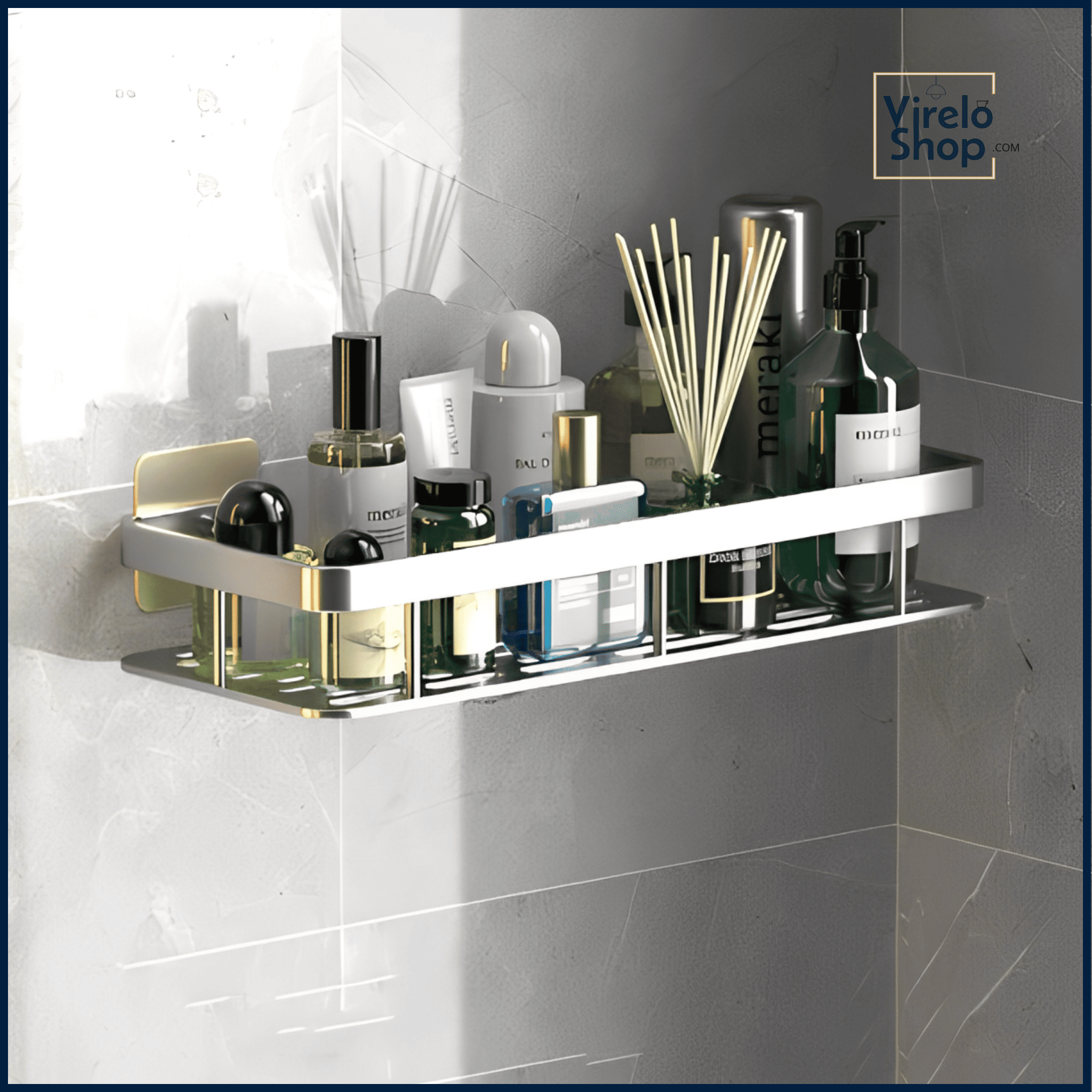 Estante de Baño - CROMO