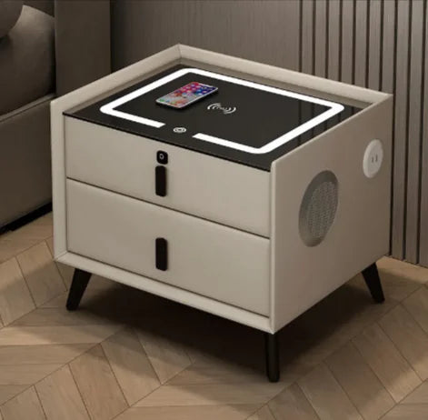 Table de chevet avec coffre-fort - SMART