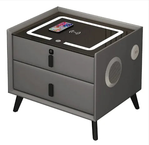 Mesa de Noche con caja fuerte - SMART