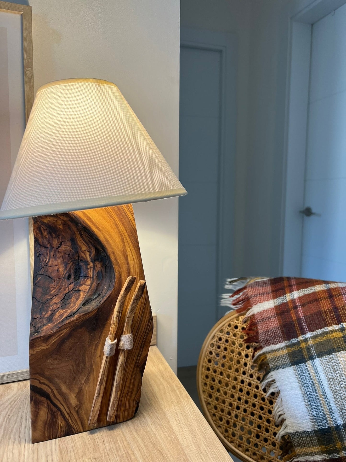 Lámpara de Madera - OLIVO