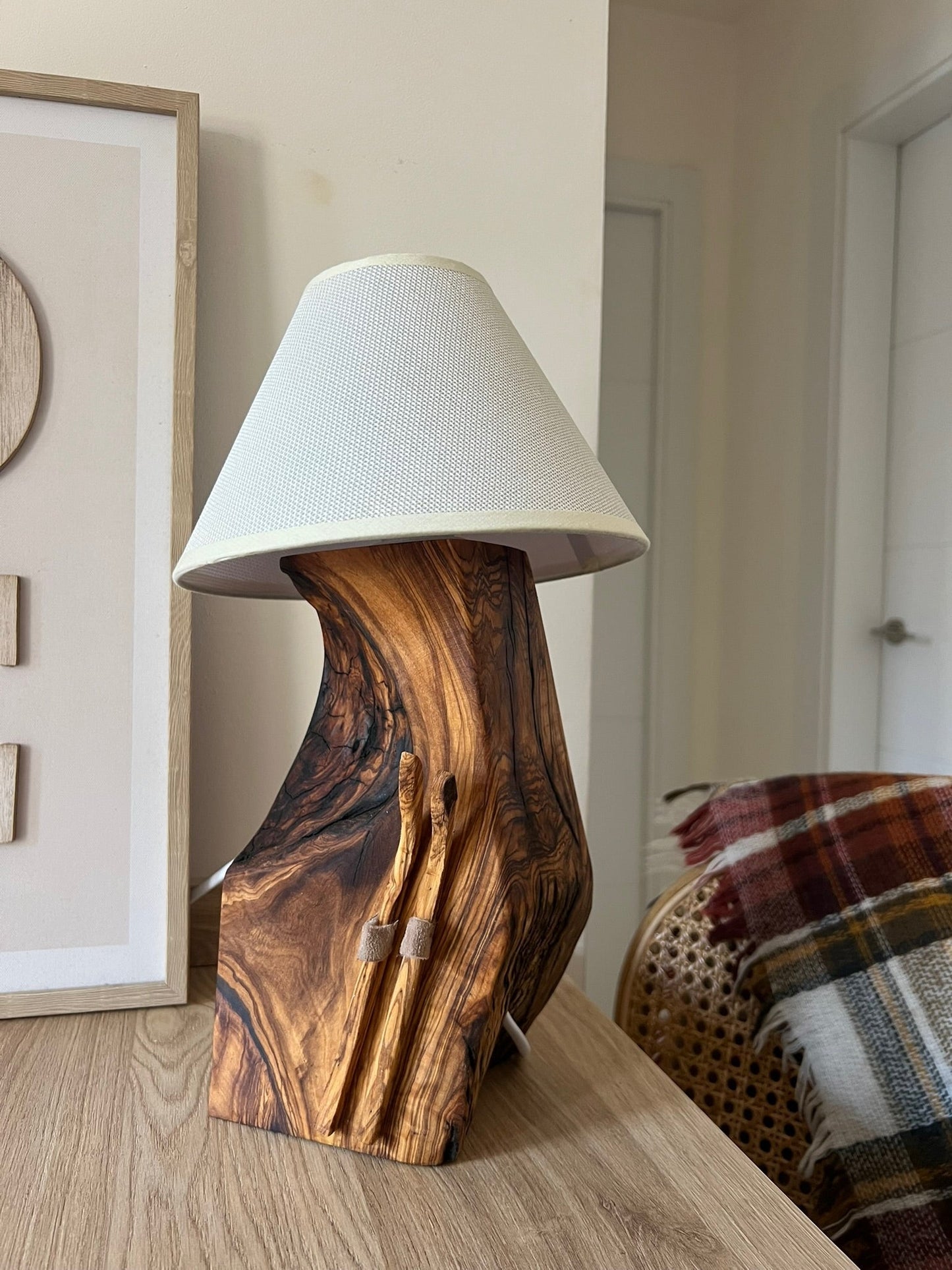 Lámpara de Madera - OLIVO