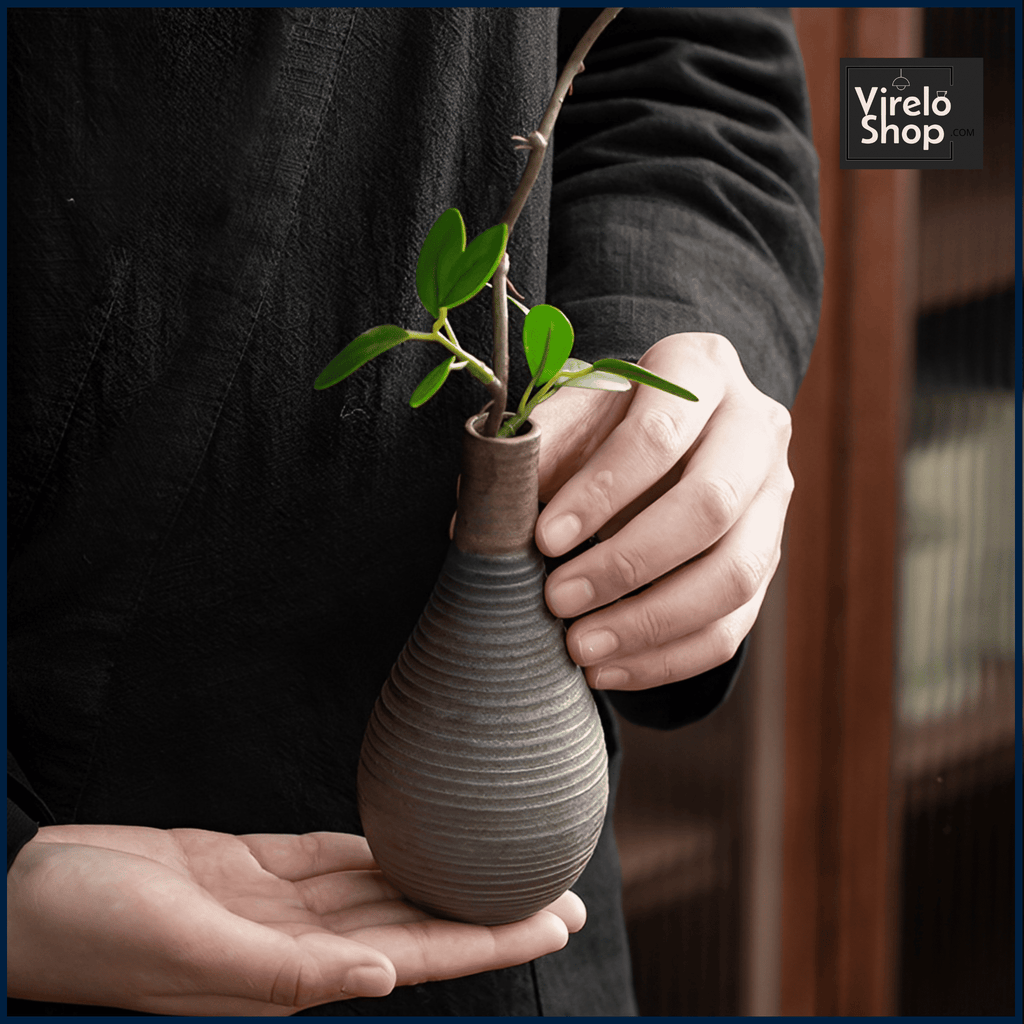 Vase rustique en céramique - PIERRE