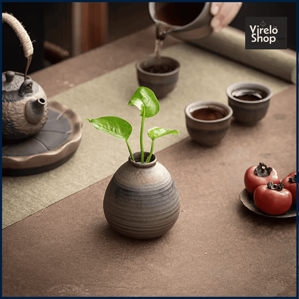 Vase rustique en céramique - PIERRE