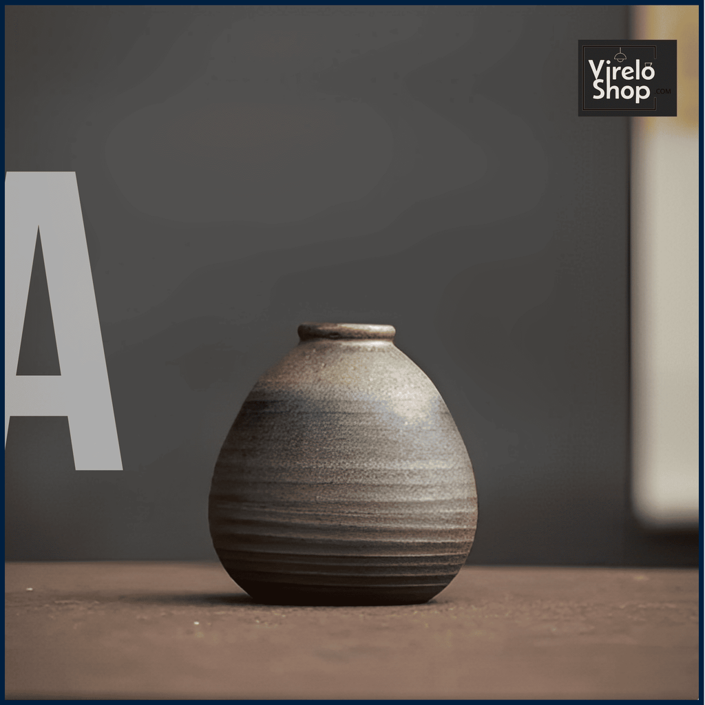 Vase rustique en céramique - PIERRE