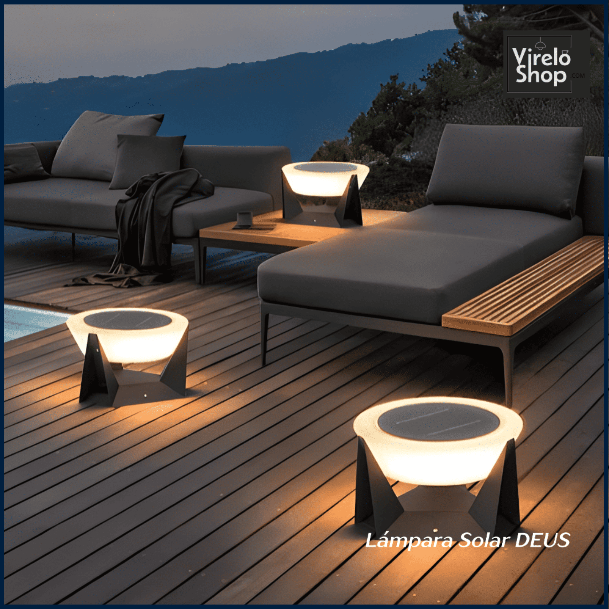 Lampe solaire - DEUS