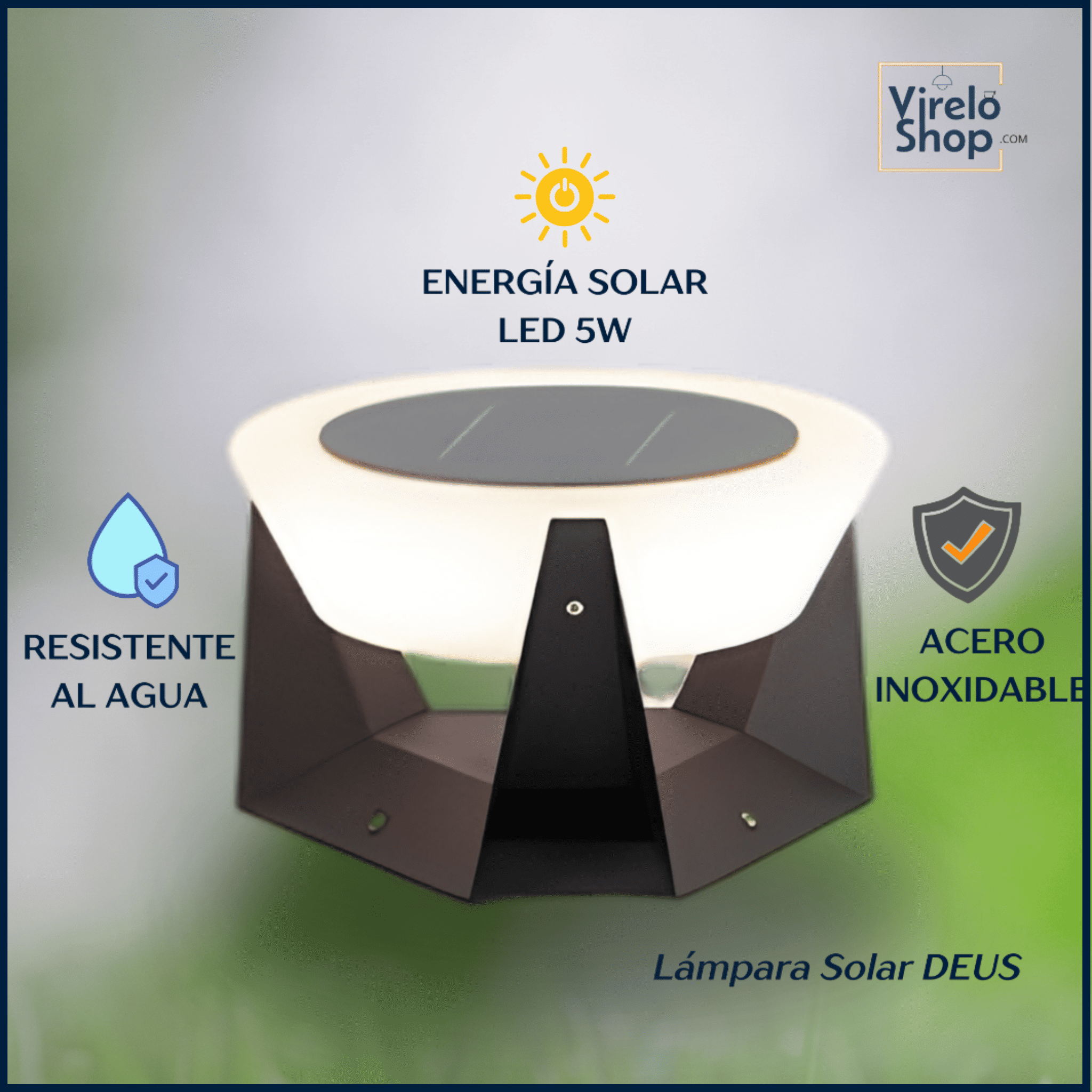 Lampe solaire - DEUS