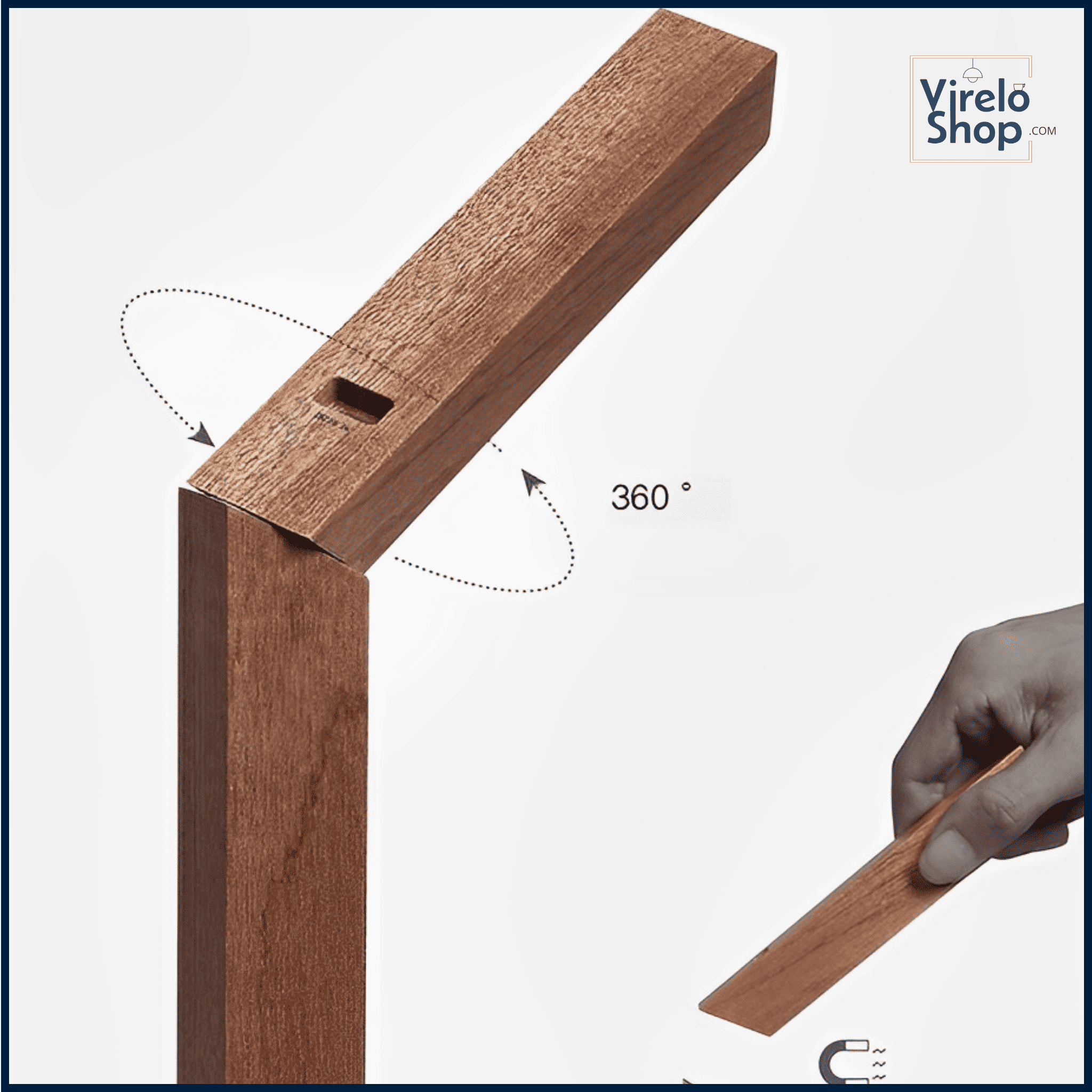 Lampe de table en bambou - BALI