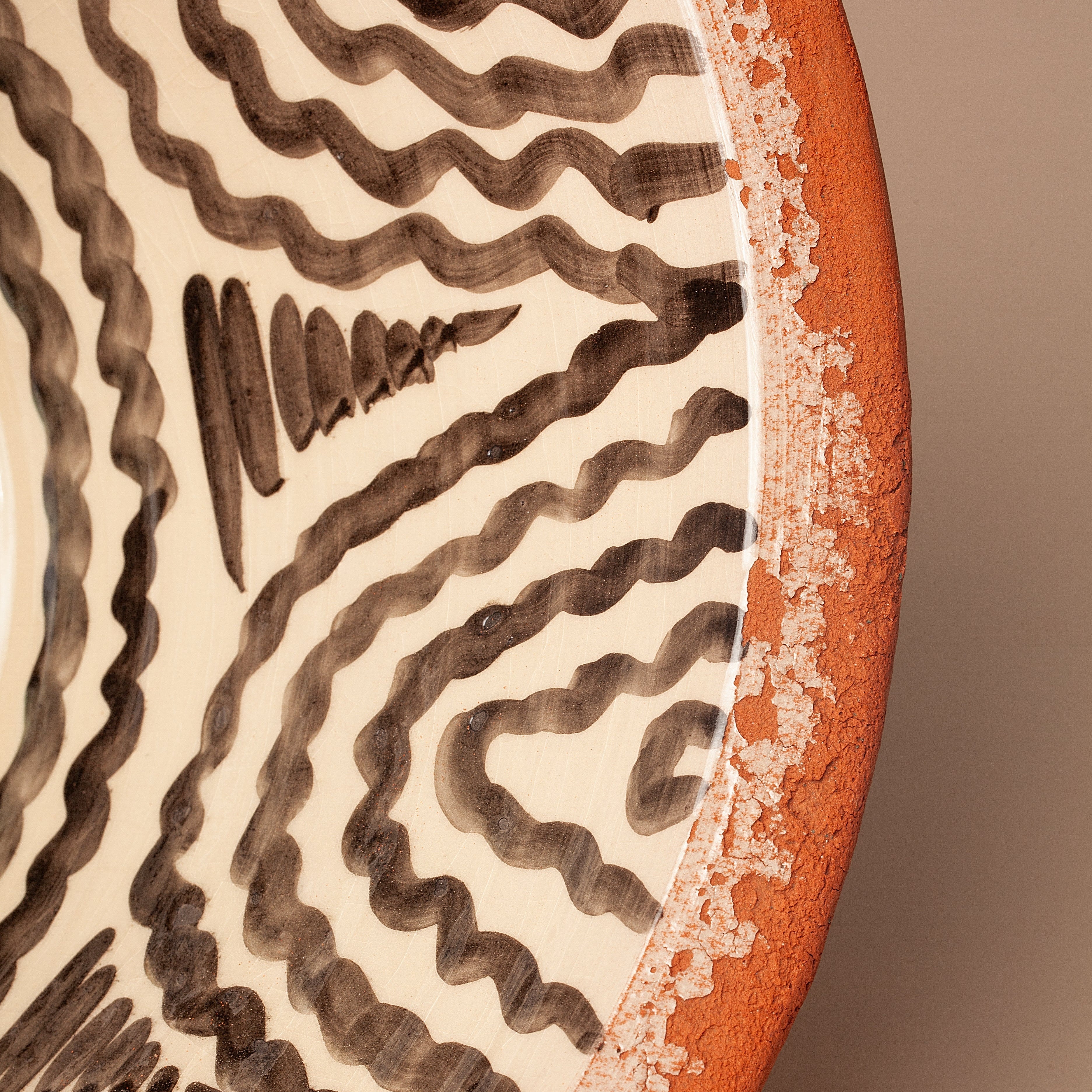 Cuenco o Lebrillo - GRANAÍNO NEGRO