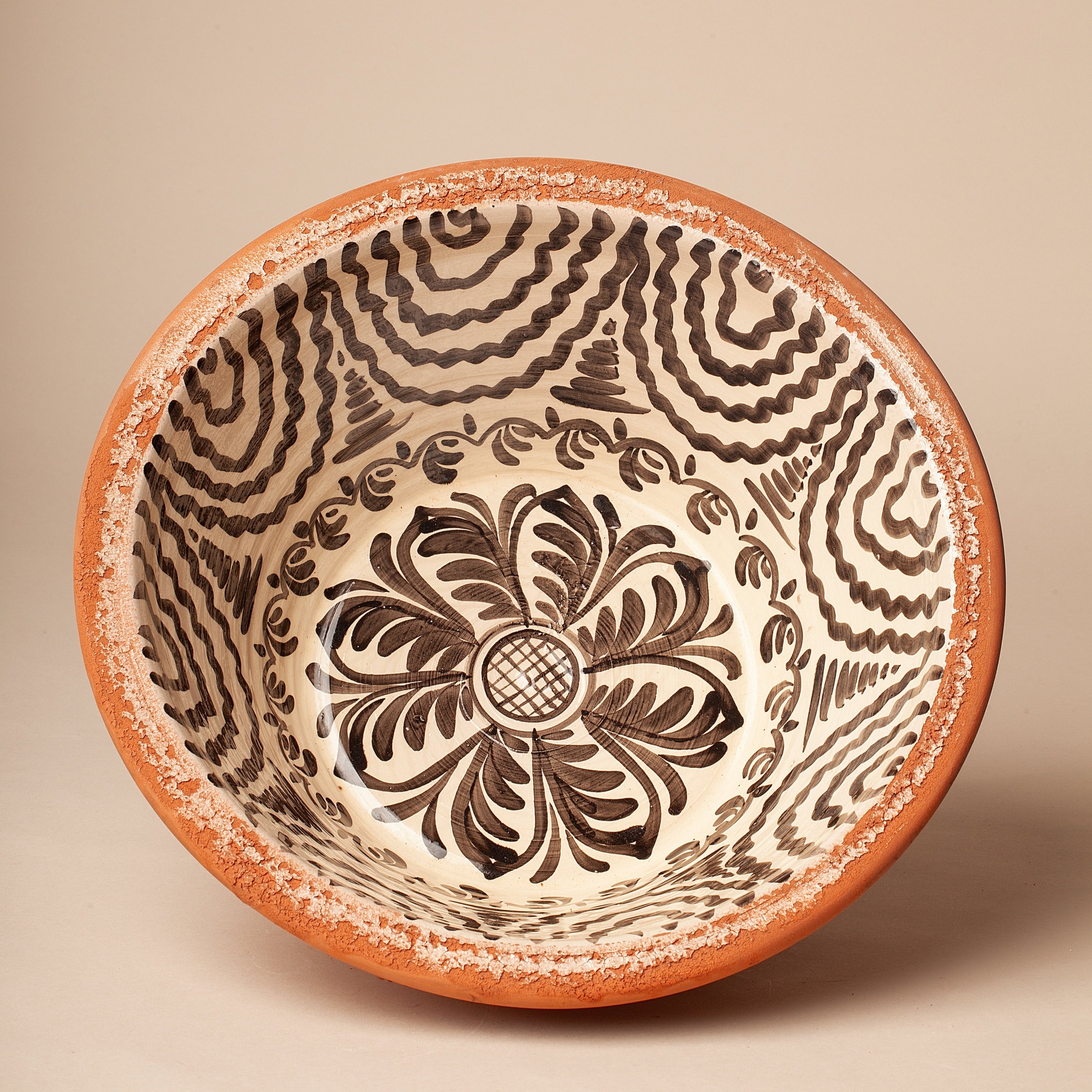 Cuenco o Lebrillo - GRANAÍNO NEGRO