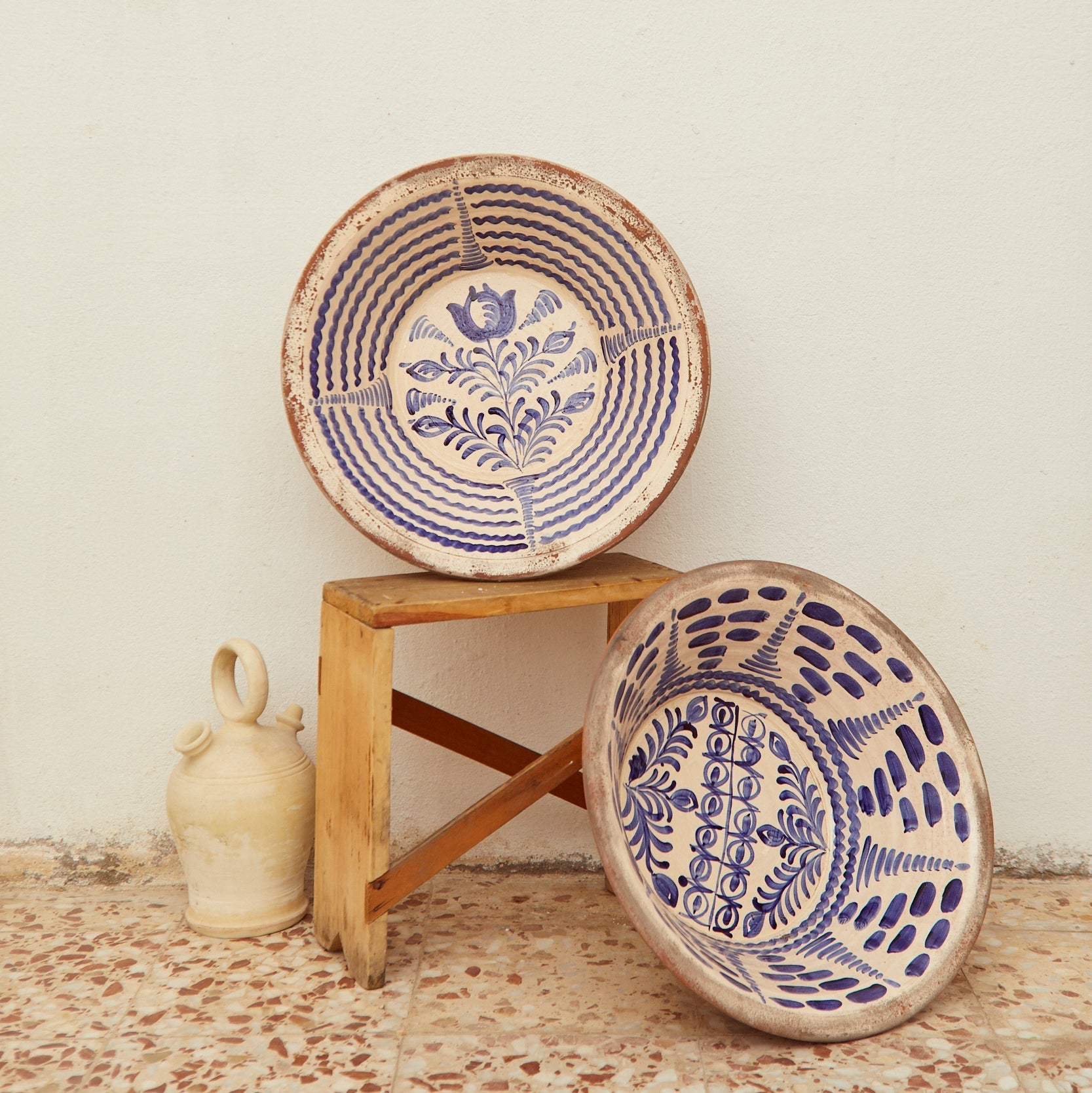 Cuenco o Lebrillo - GRANAÍNO AZUL