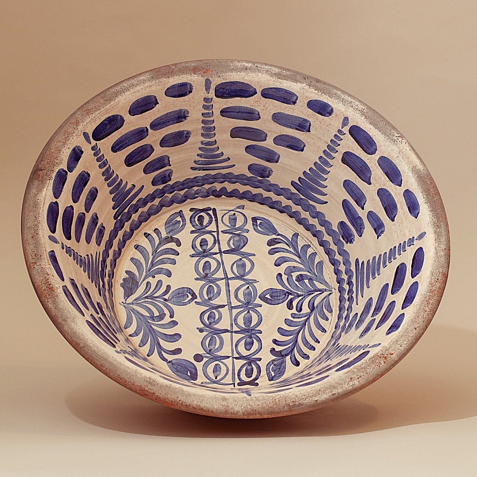 Cuenco o Lebrillo - GRANAÍNO AZUL