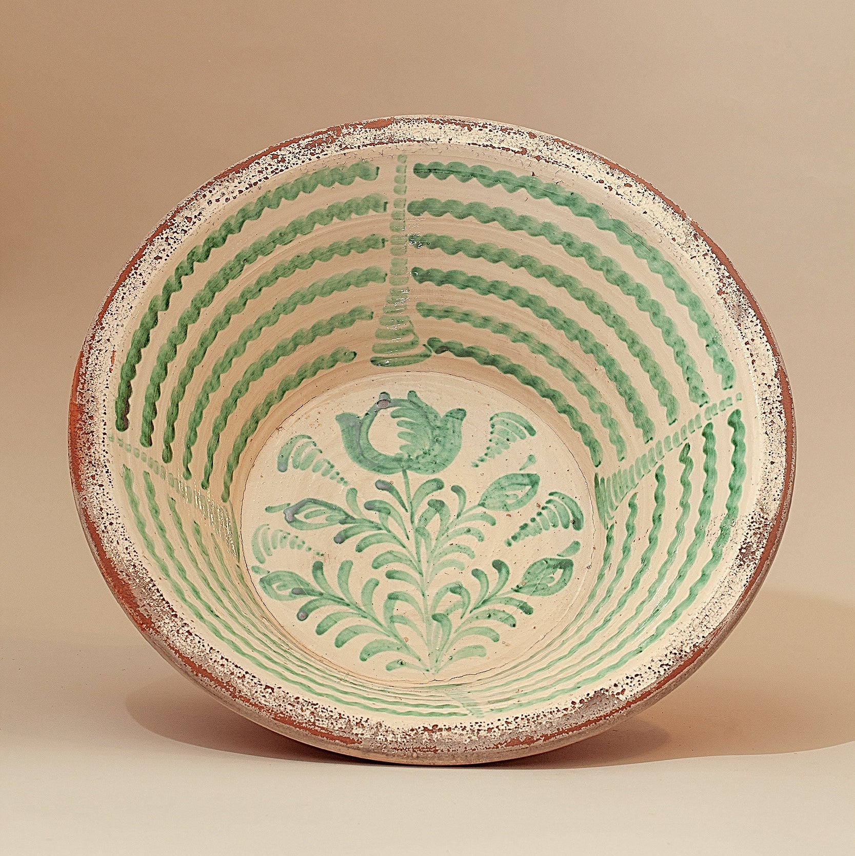 Cuenco o Lebrillo - GRANAÍNO VERDE