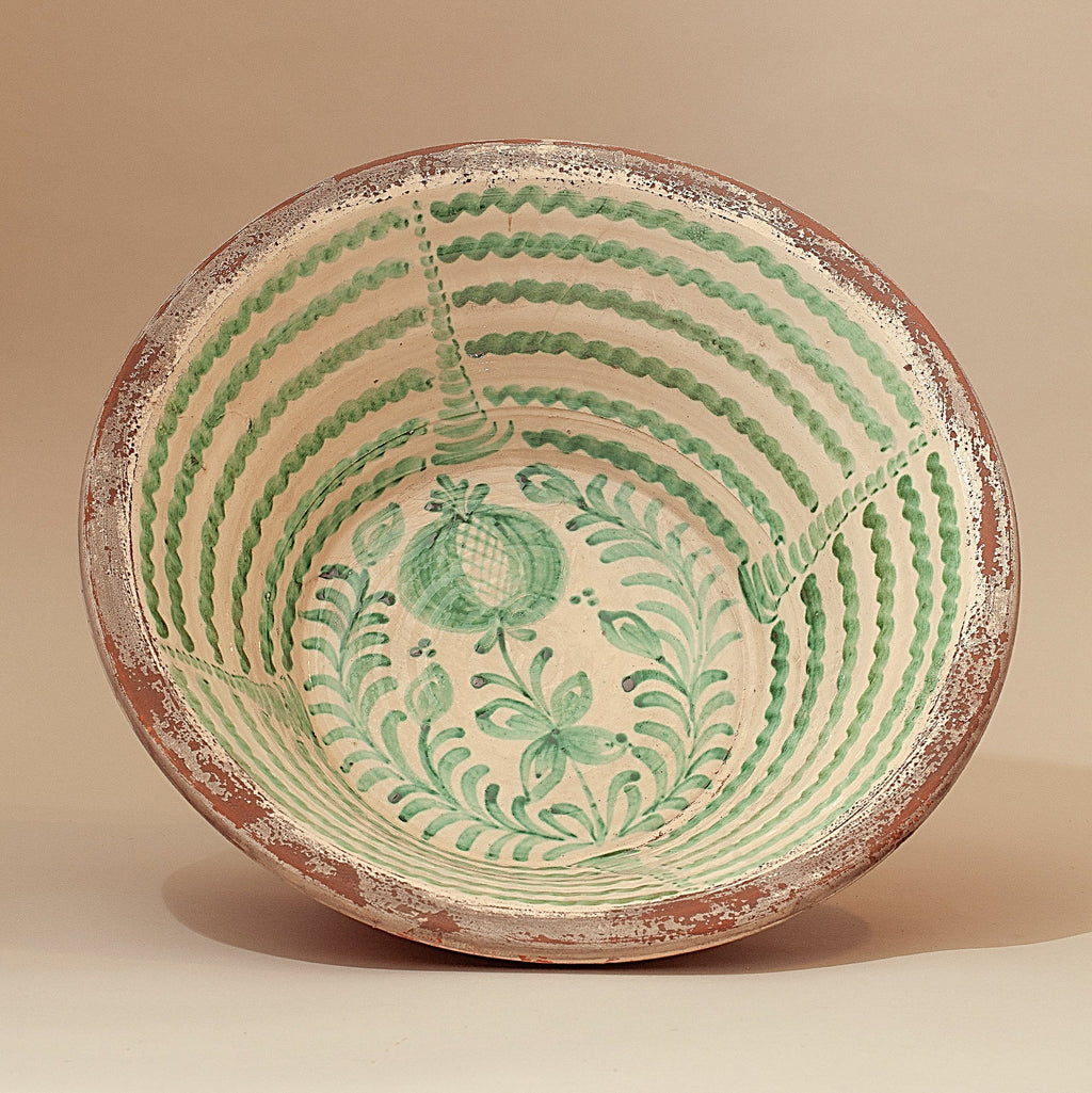 Cuenco o Lebrillo - GRANAÍNO VERDE