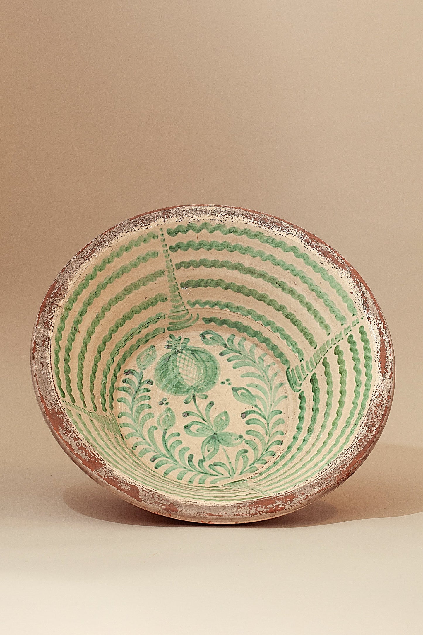 Lebrillos granaínos verde