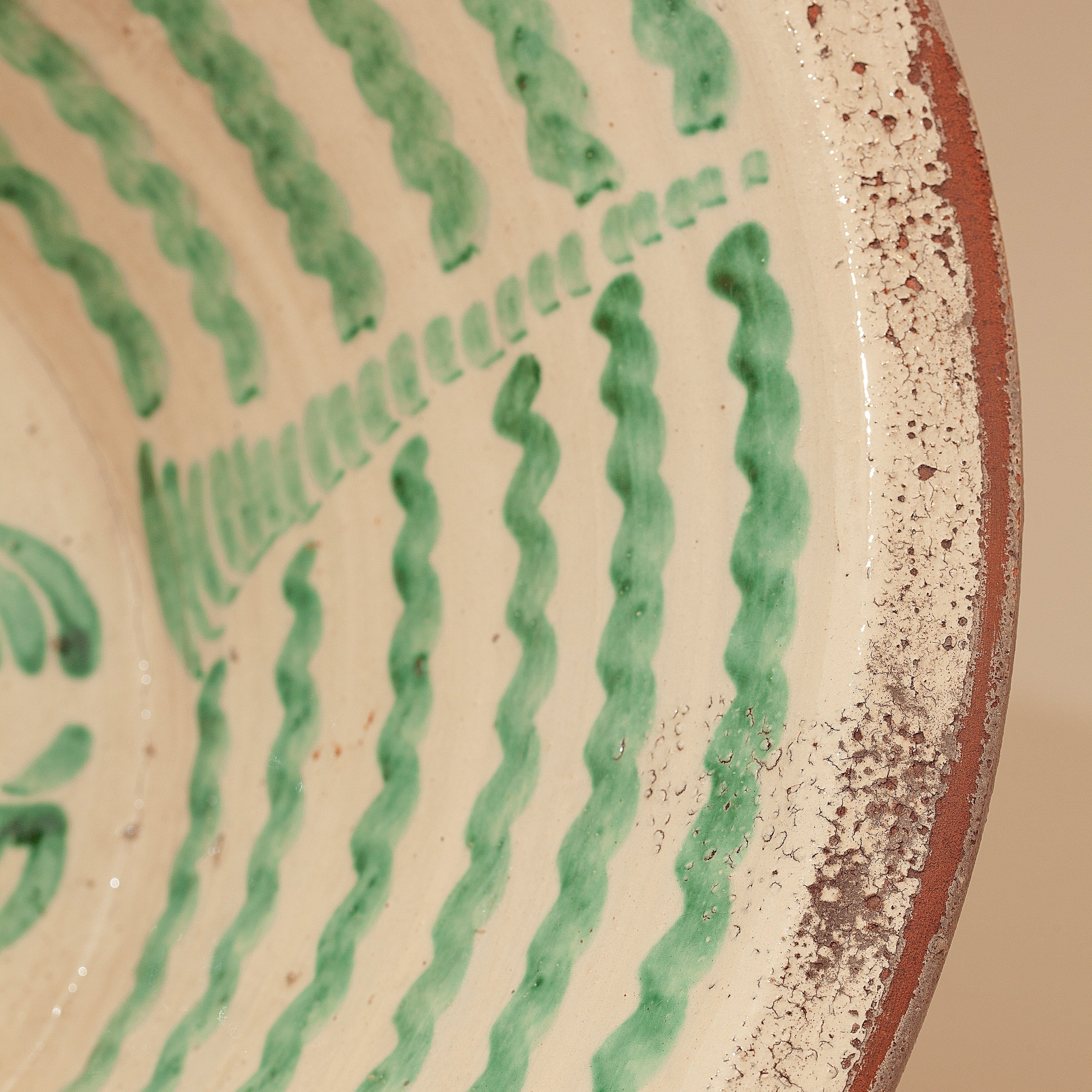 Cuenco o Lebrillo - GRANAÍNO VERDE