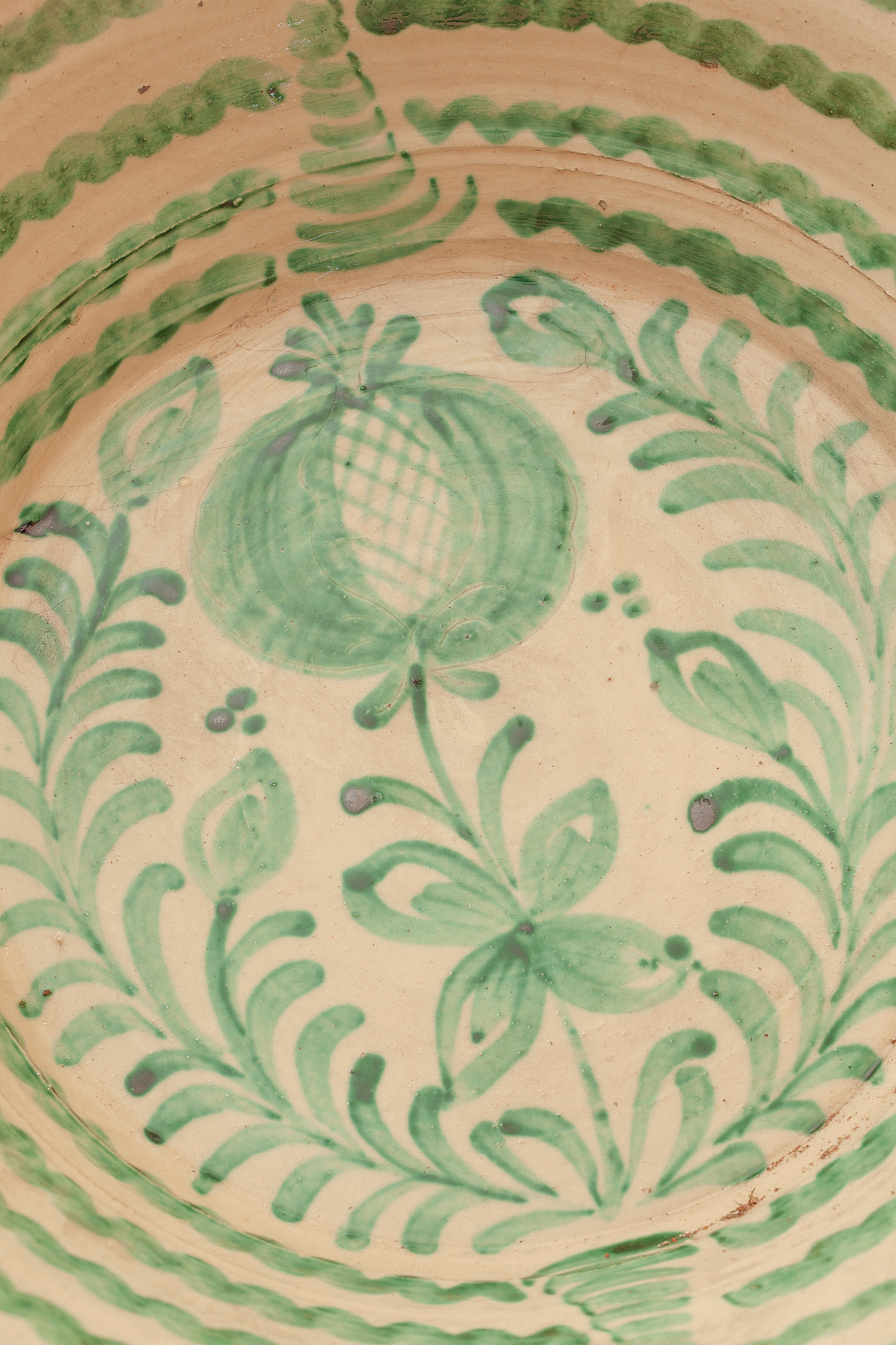 Cuenco o Lebrillo - GRANAÍNO VERDE