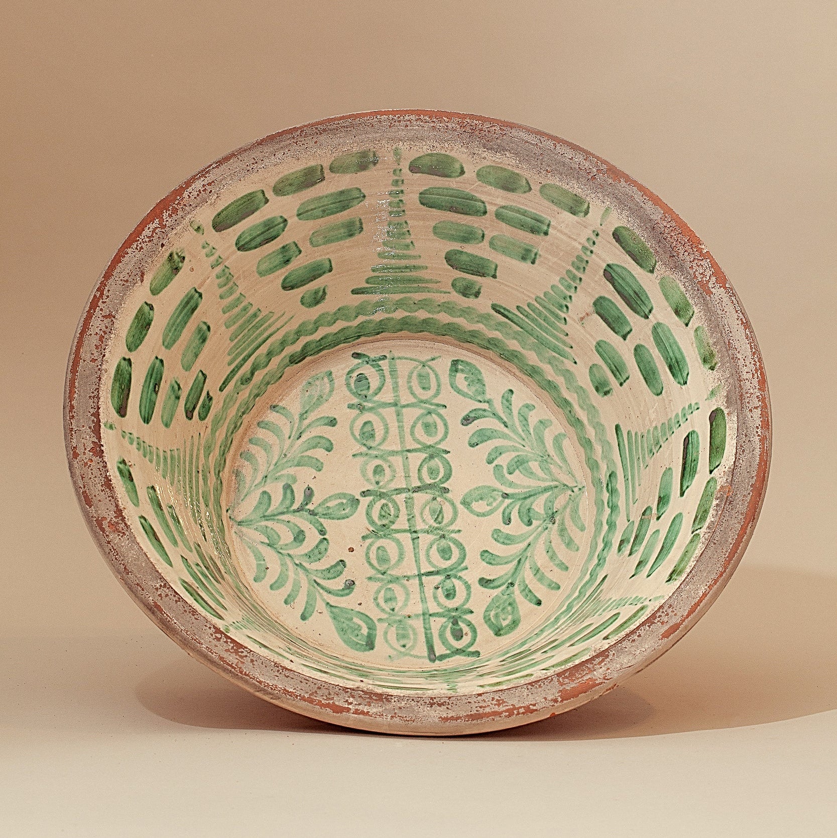 Cuenco o Lebrillo - GRANAÍNO VERDE