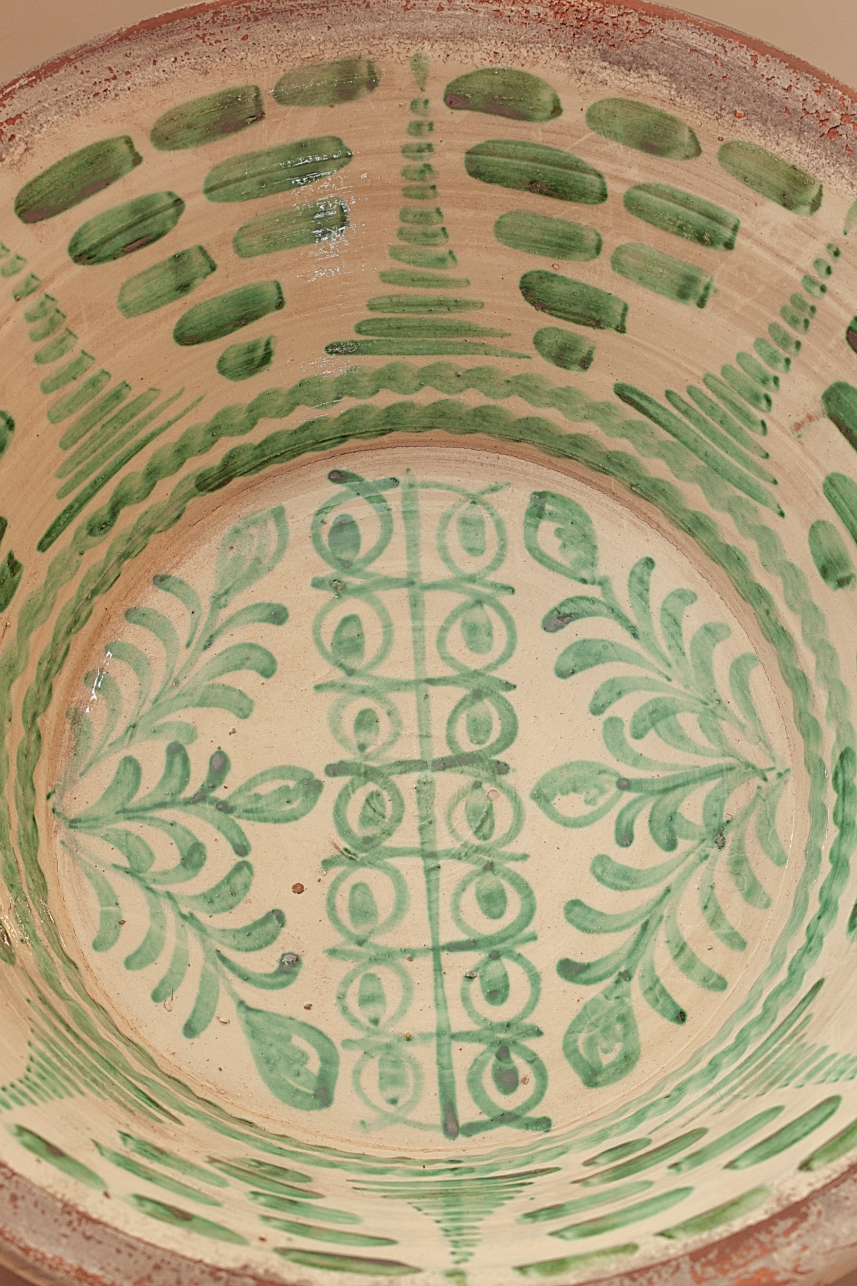 Cuenco o Lebrillo - GRANAÍNO VERDE