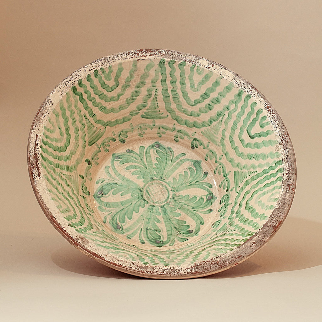 Cuenco o Lebrillo - GRANAÍNO VERDE