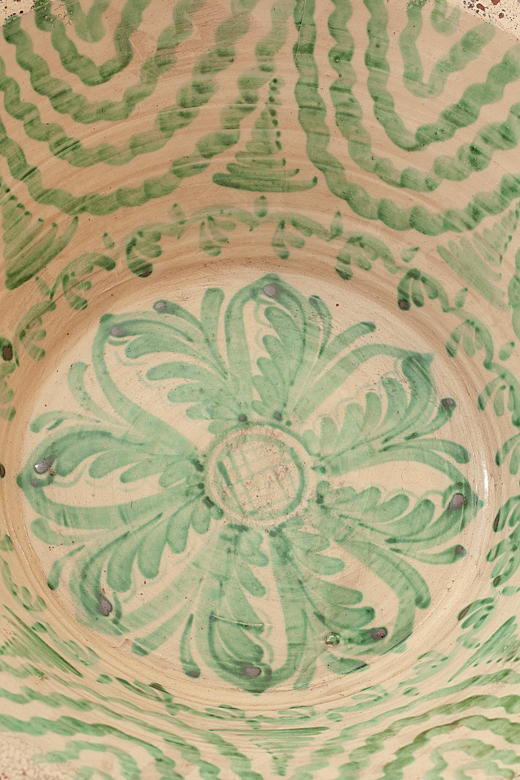 Cuenco o Lebrillo - GRANAÍNO VERDE