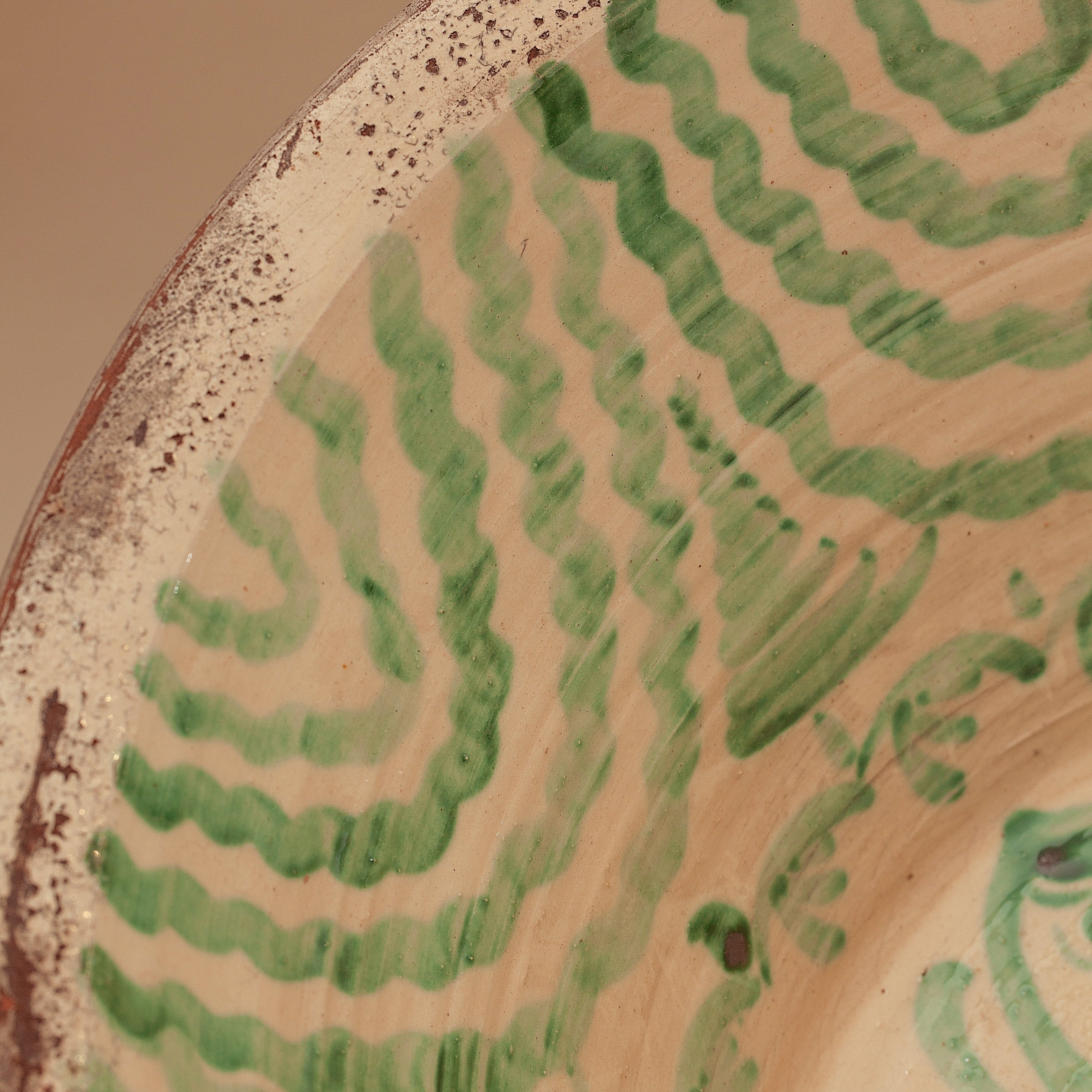 Cuenco o Lebrillo - GRANAÍNO VERDE