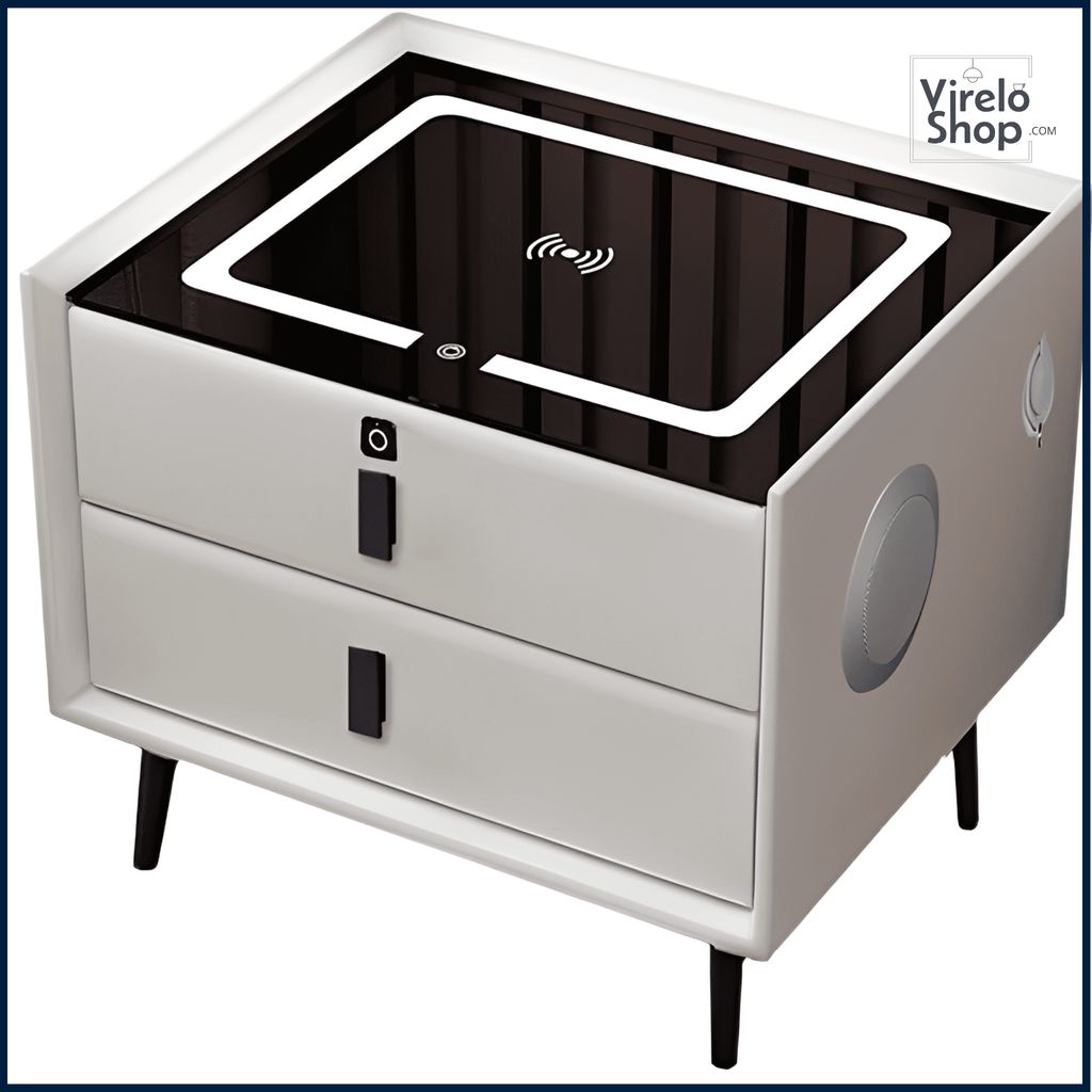 Table de chevet avec coffre-fort - SMART