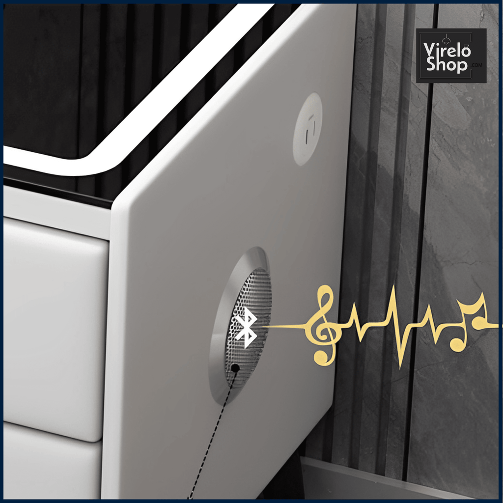 Table de chevet avec coffre-fort - SMART